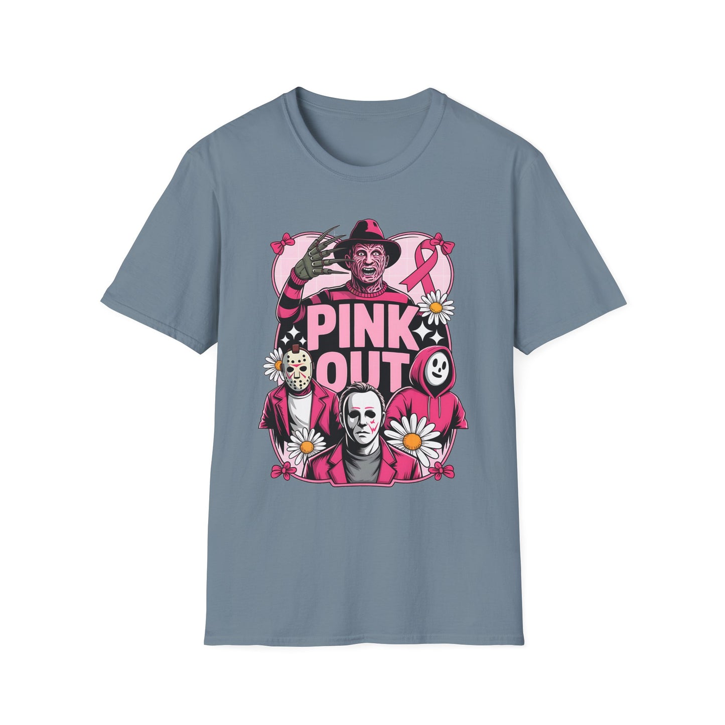 Spooky Pink Out Softstyle T-Shirt