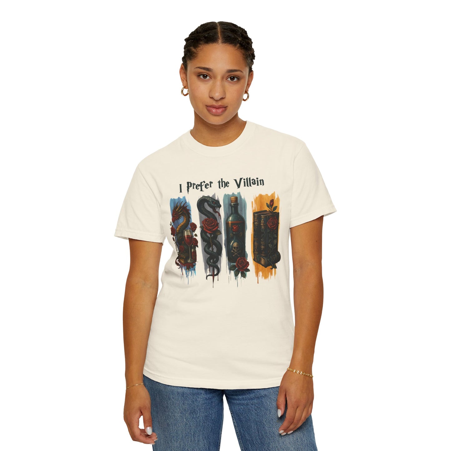 I Prefer The Villains Garment-Dyed T-shirt