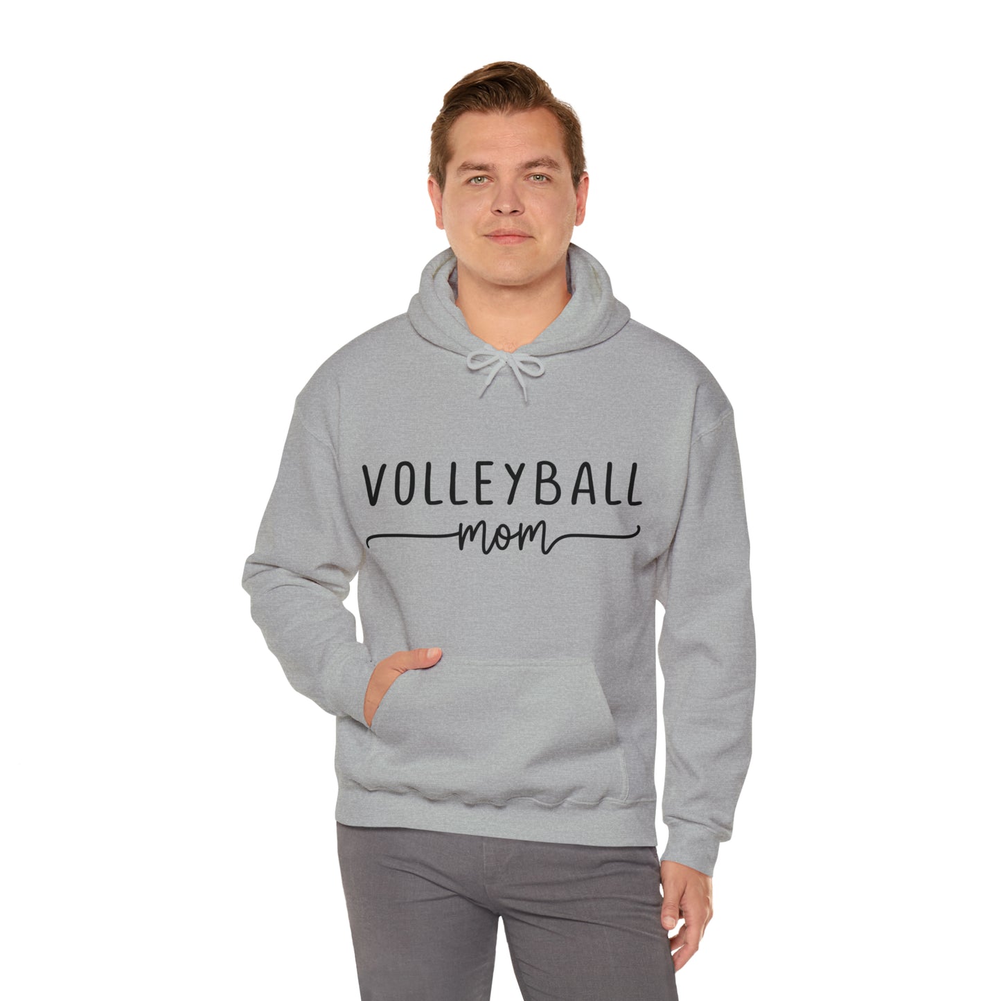 Volleyball MOM Heavy Blend™ Hooded Sweatshirt