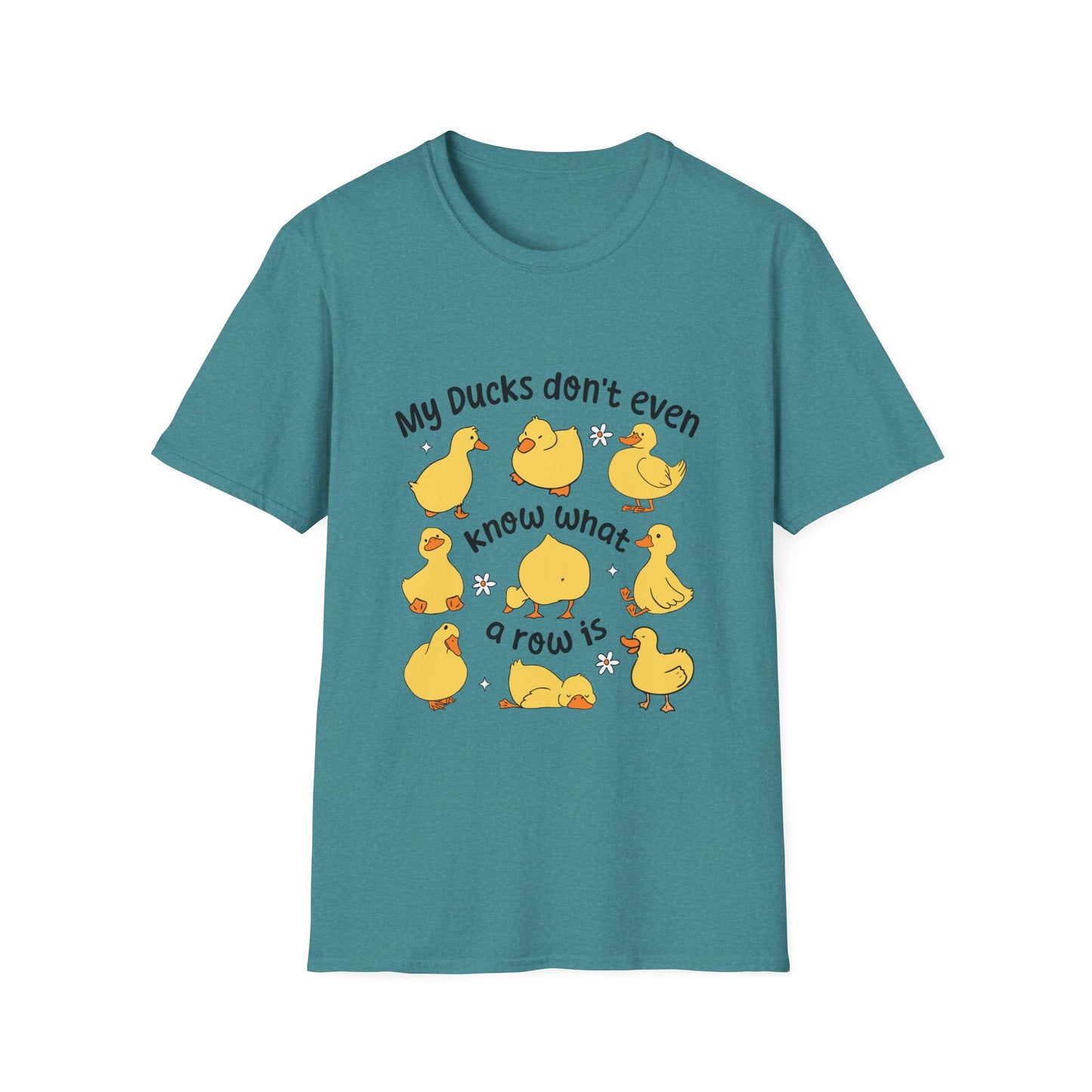My Ducks Don’t Even Know What A Line Is Softstyle T-Shirt