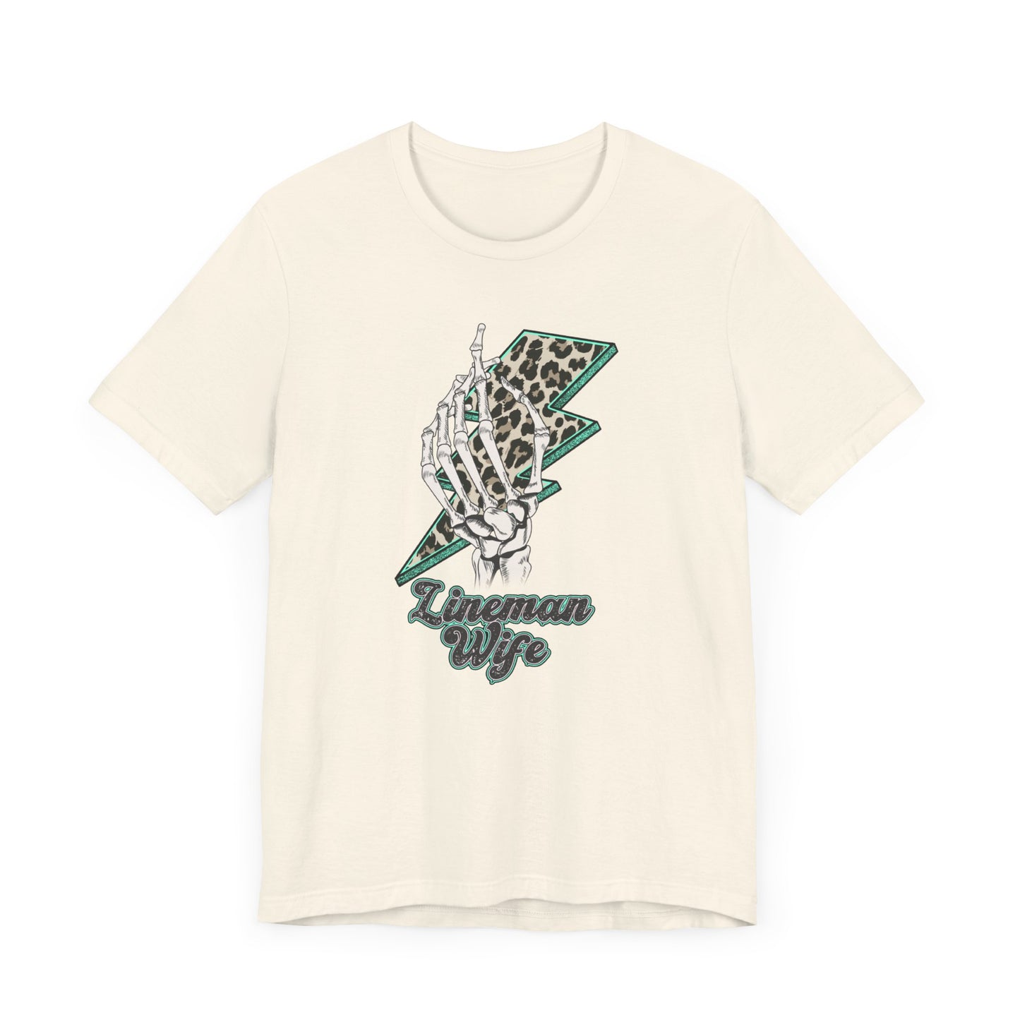 Lineman Wife Jersey Short Sleeve Tee