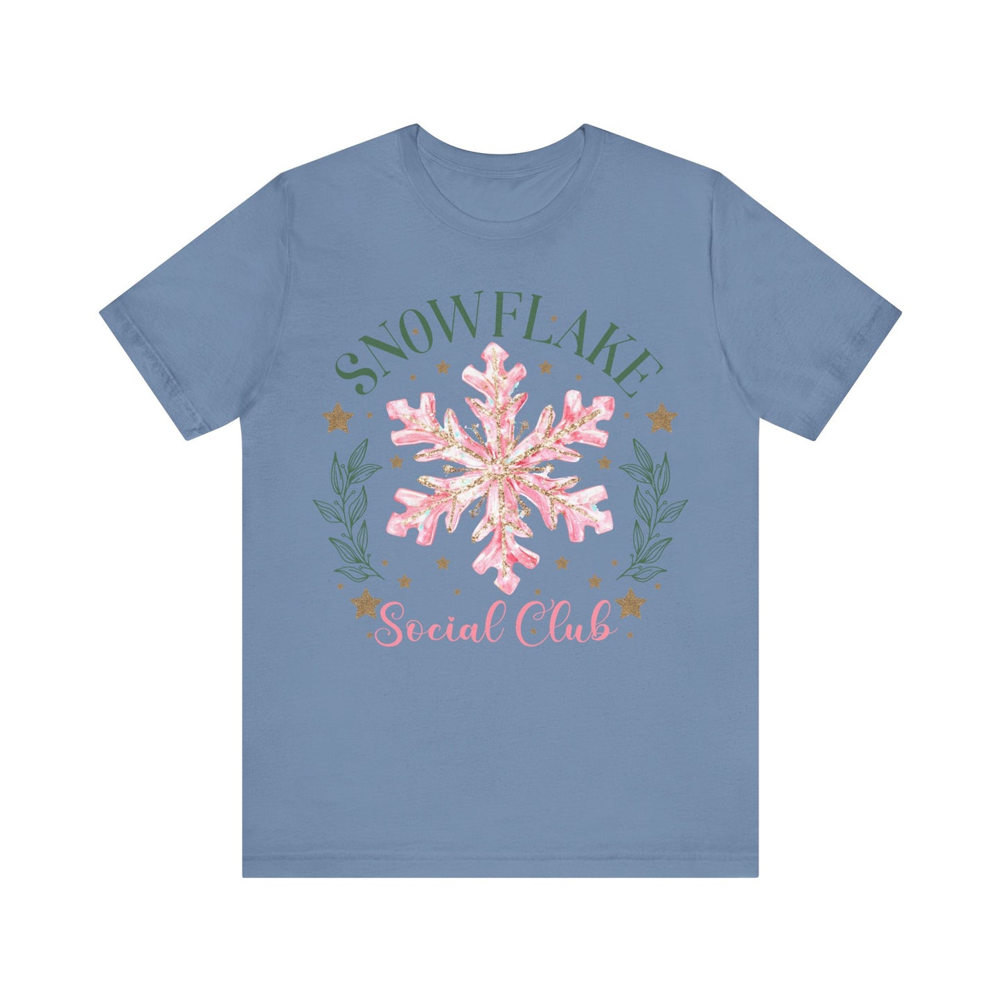 Snowflake Soical Club Jersey Short Sleeve Tee