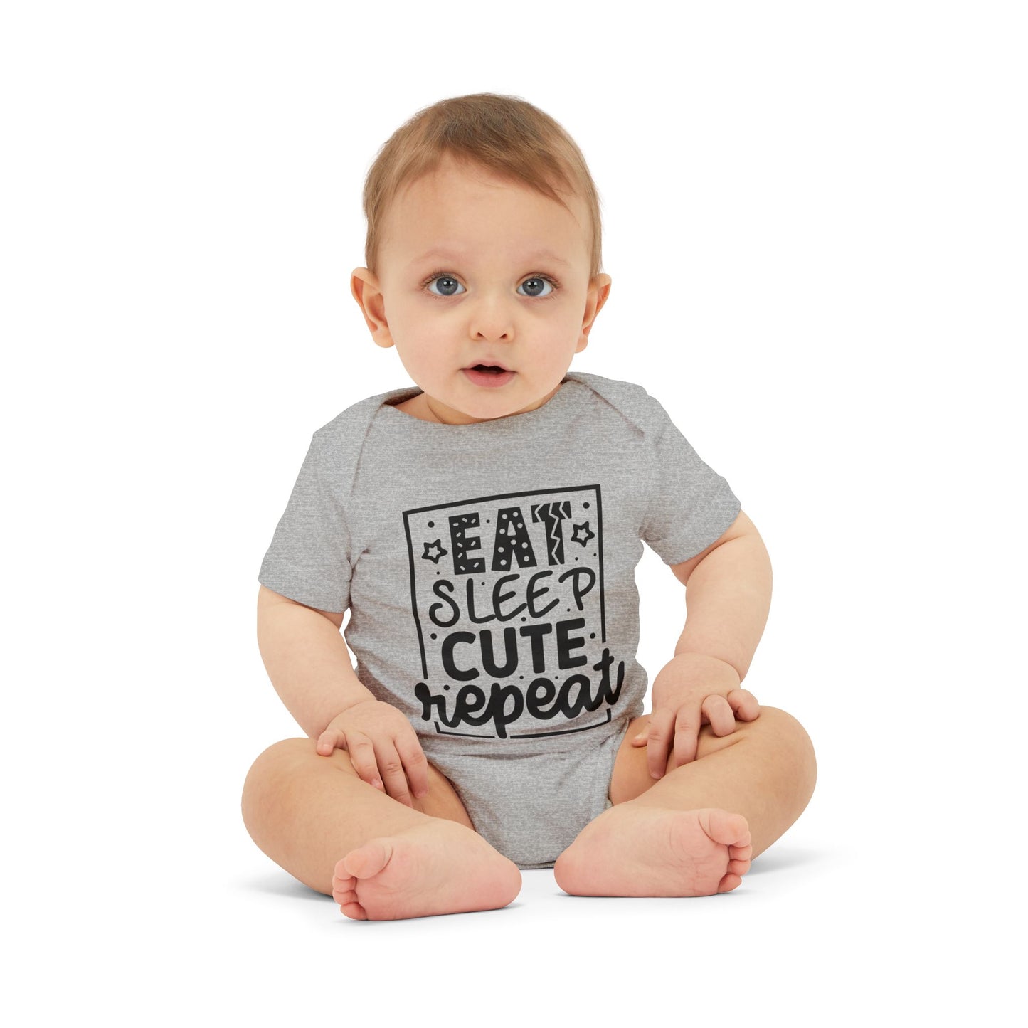 Eat Sleep Cute Repeat Infant Jersey One Piece