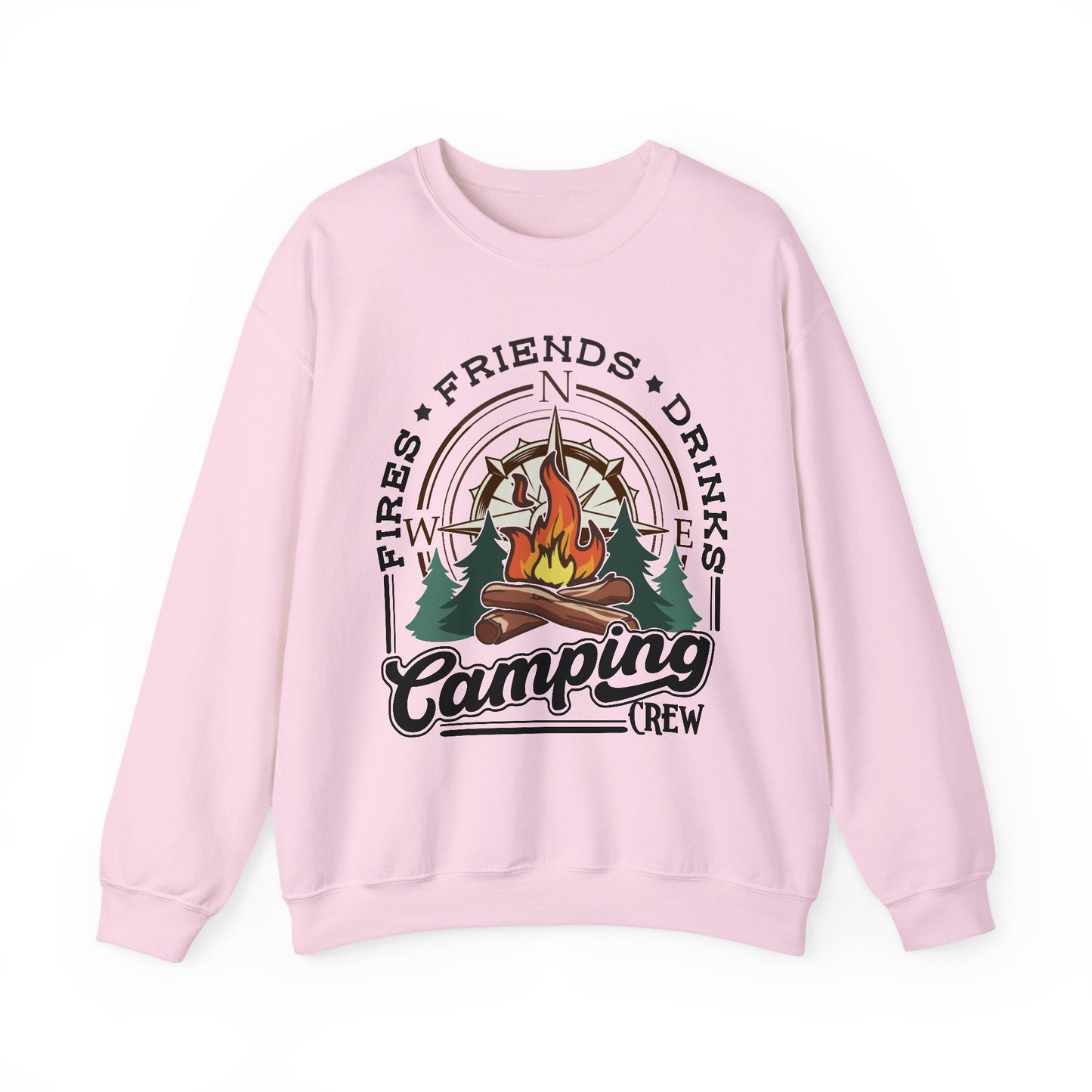 Camping Crew Heavy Blend™ Crewneck Sweatshirt