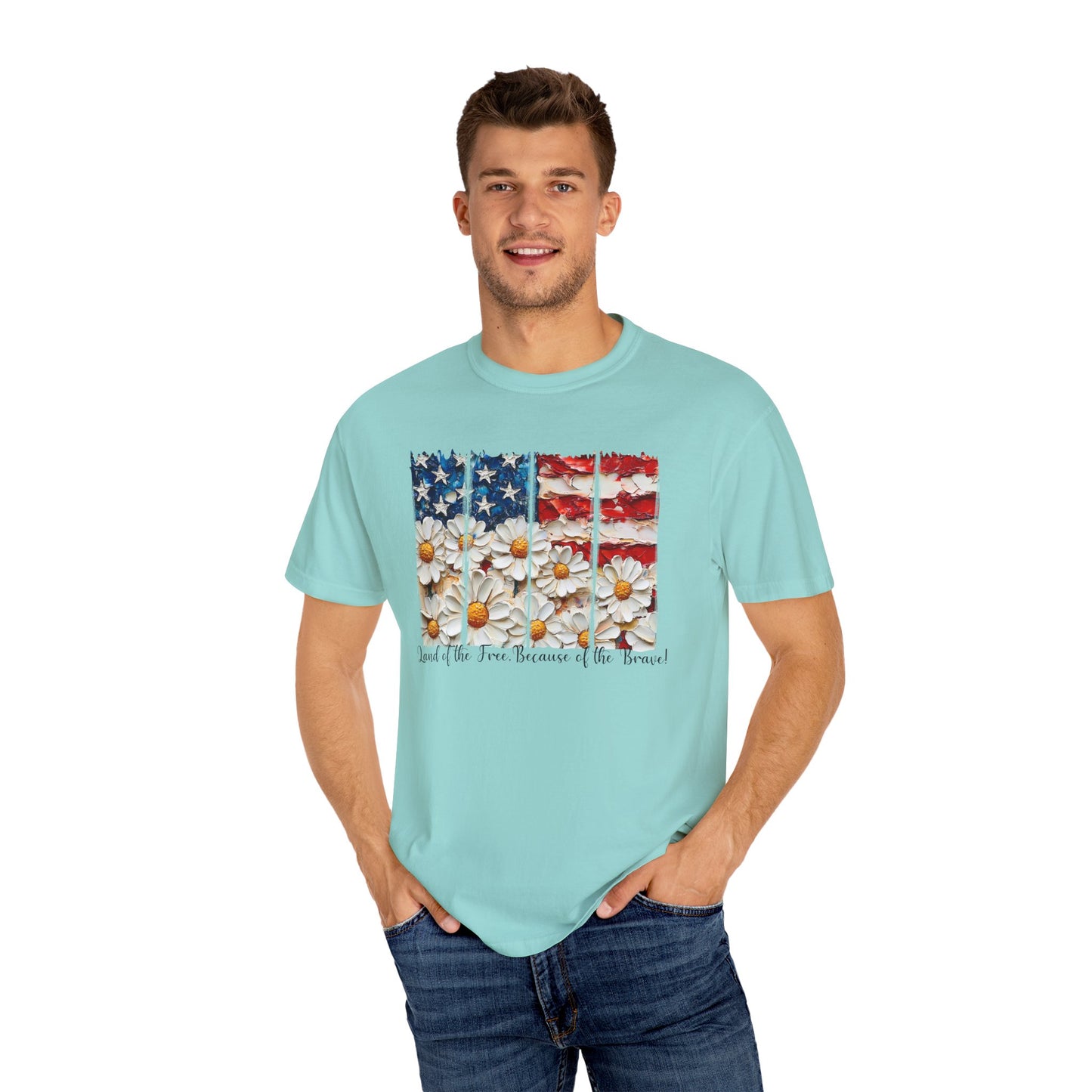 American Daisy Garment-Dyed T-shirt