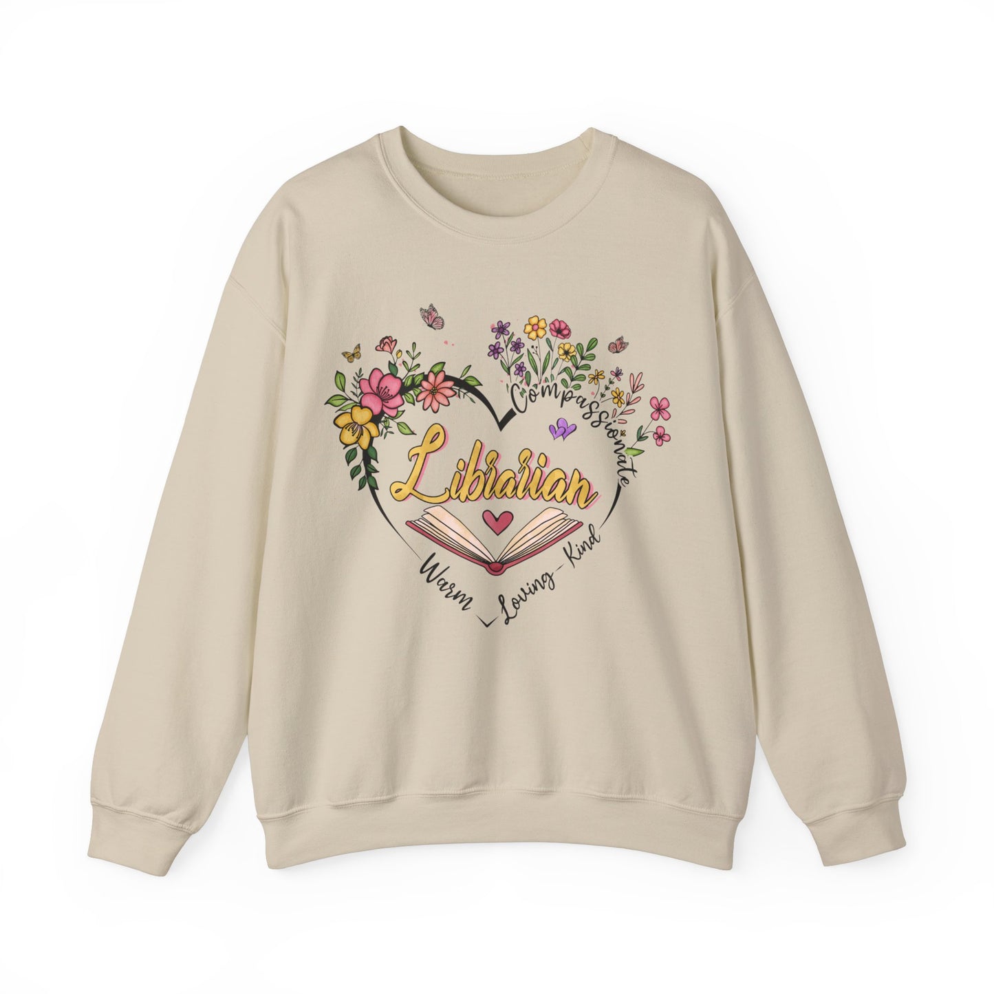 Librarian Heavy Blend™ Crewneck Sweatshirt