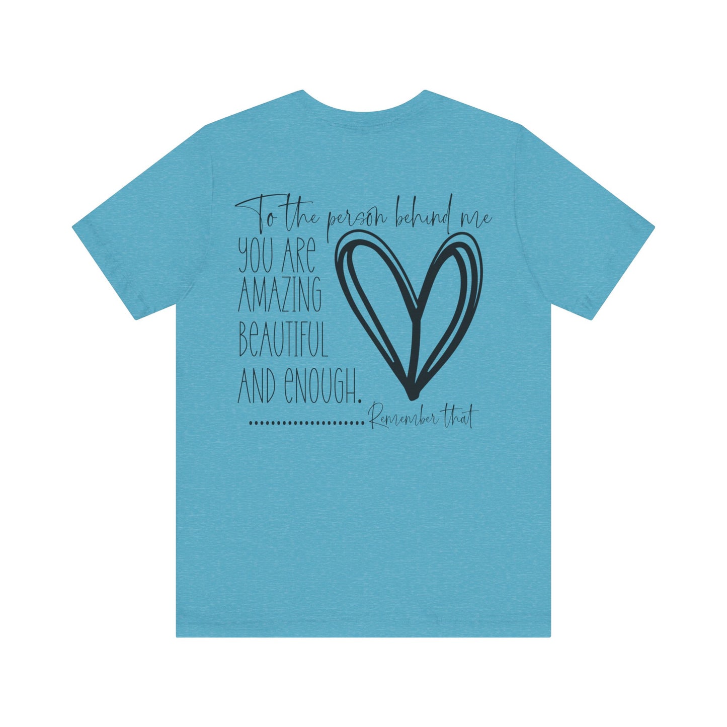 Person Behind Me Jersey Short Sleeve Tee