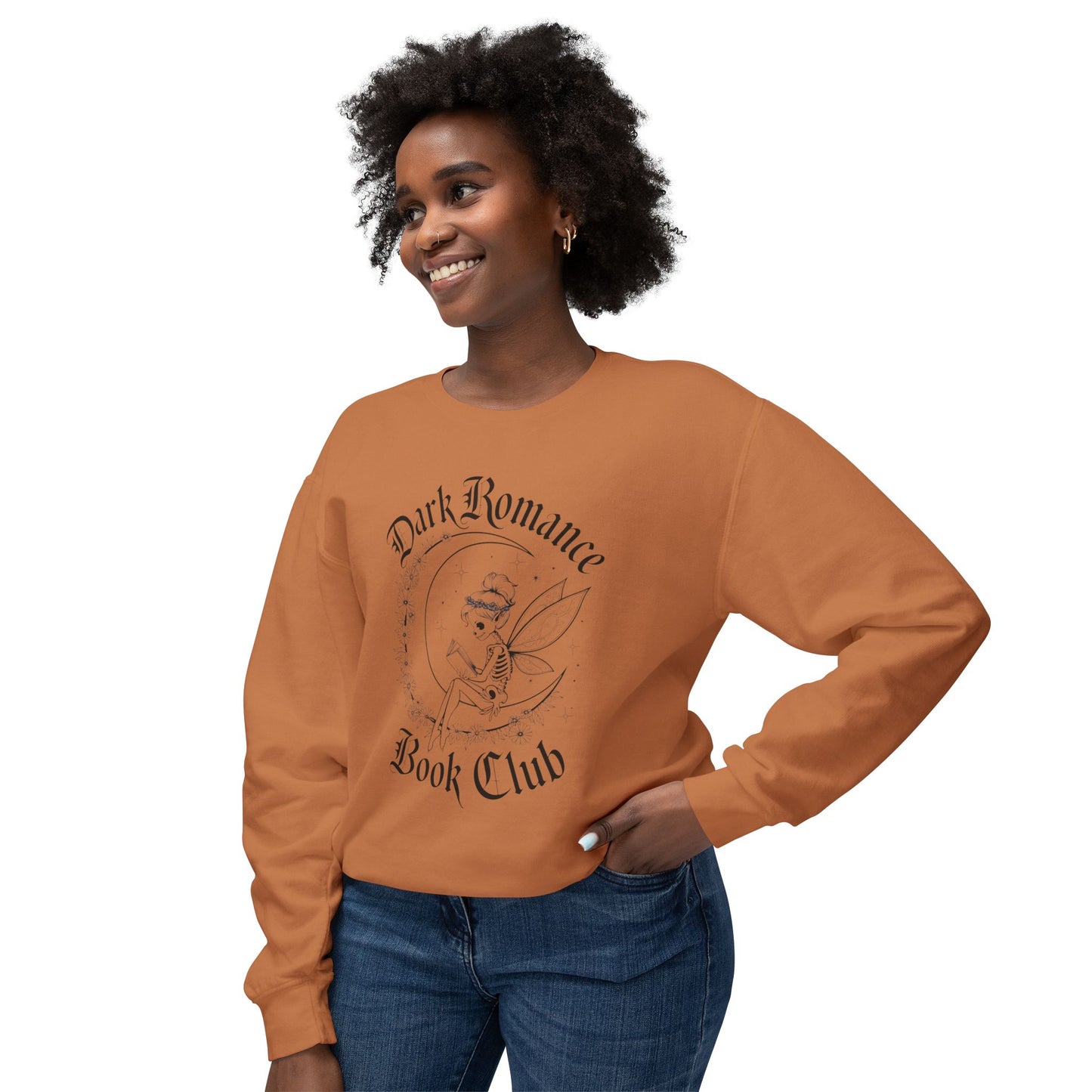 Dark Romance Book Club Lightweight Crewneck Sweatshirt