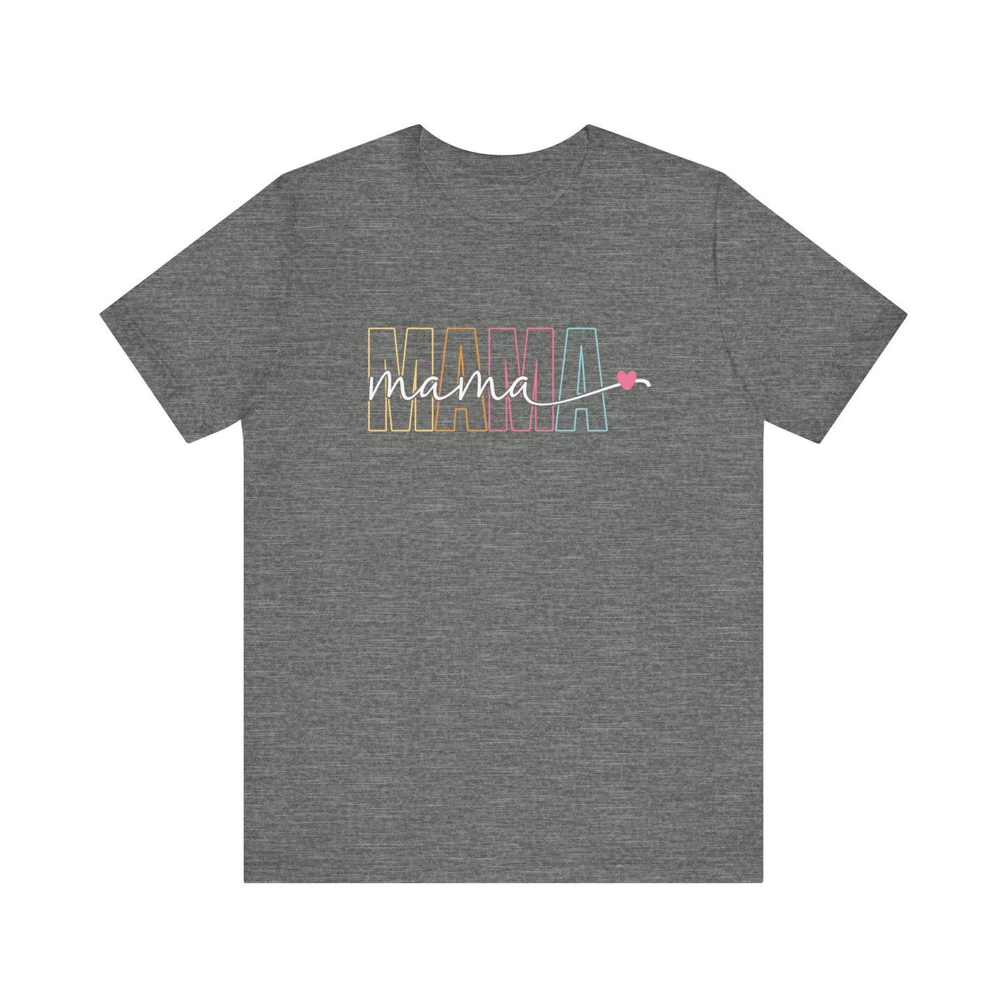 Mama 🖤 Jersey Short Sleeve Tee
