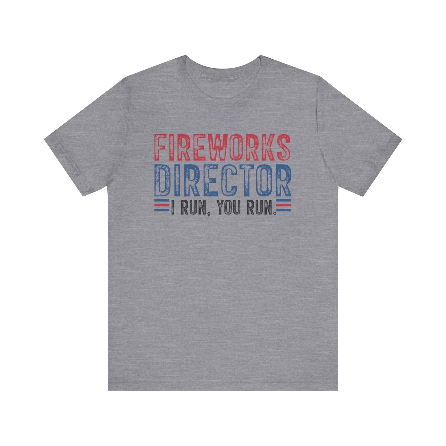 I Run You Run Jersey Short Sleeve Tee