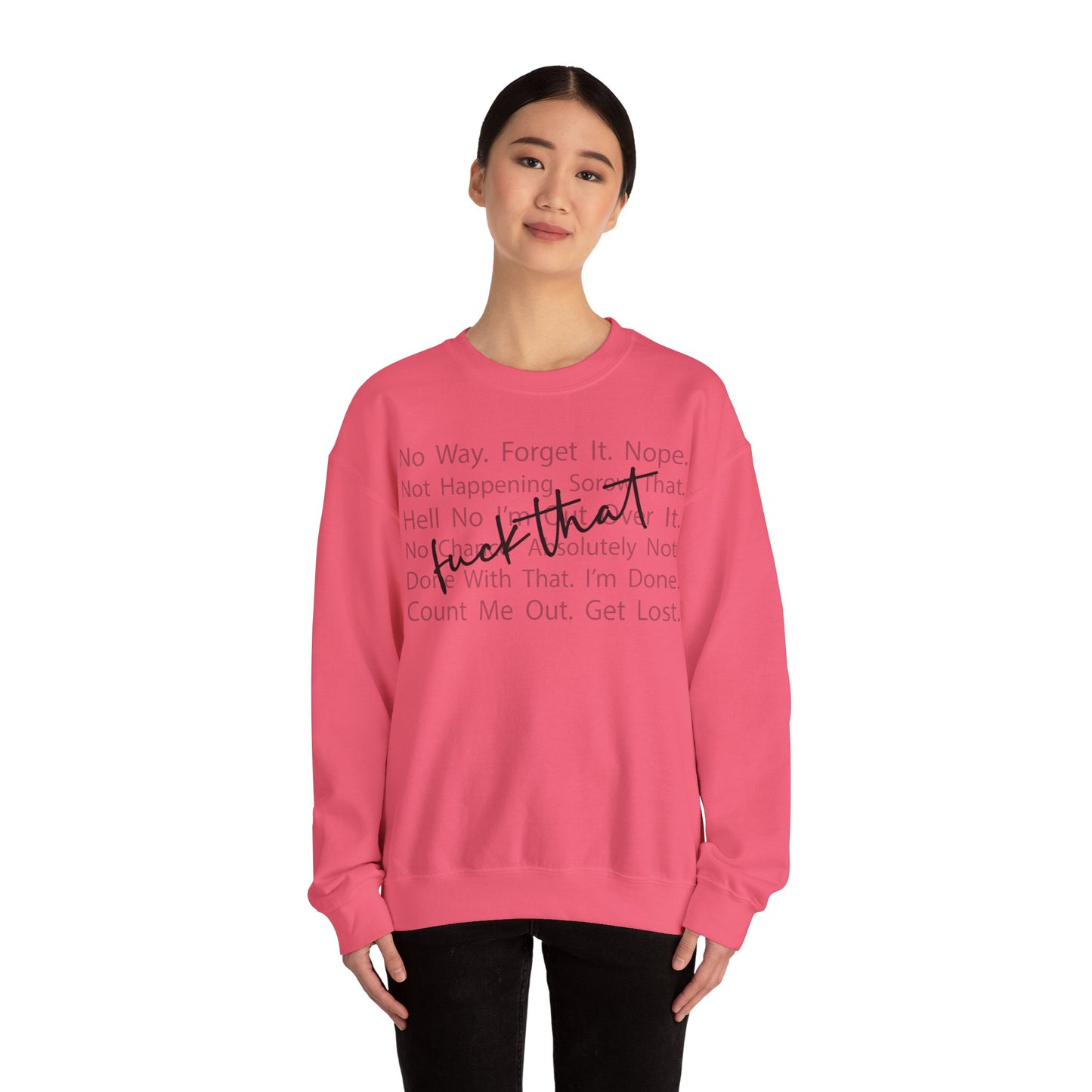 F That Heavy Blend™ Crewneck Sweatshirt