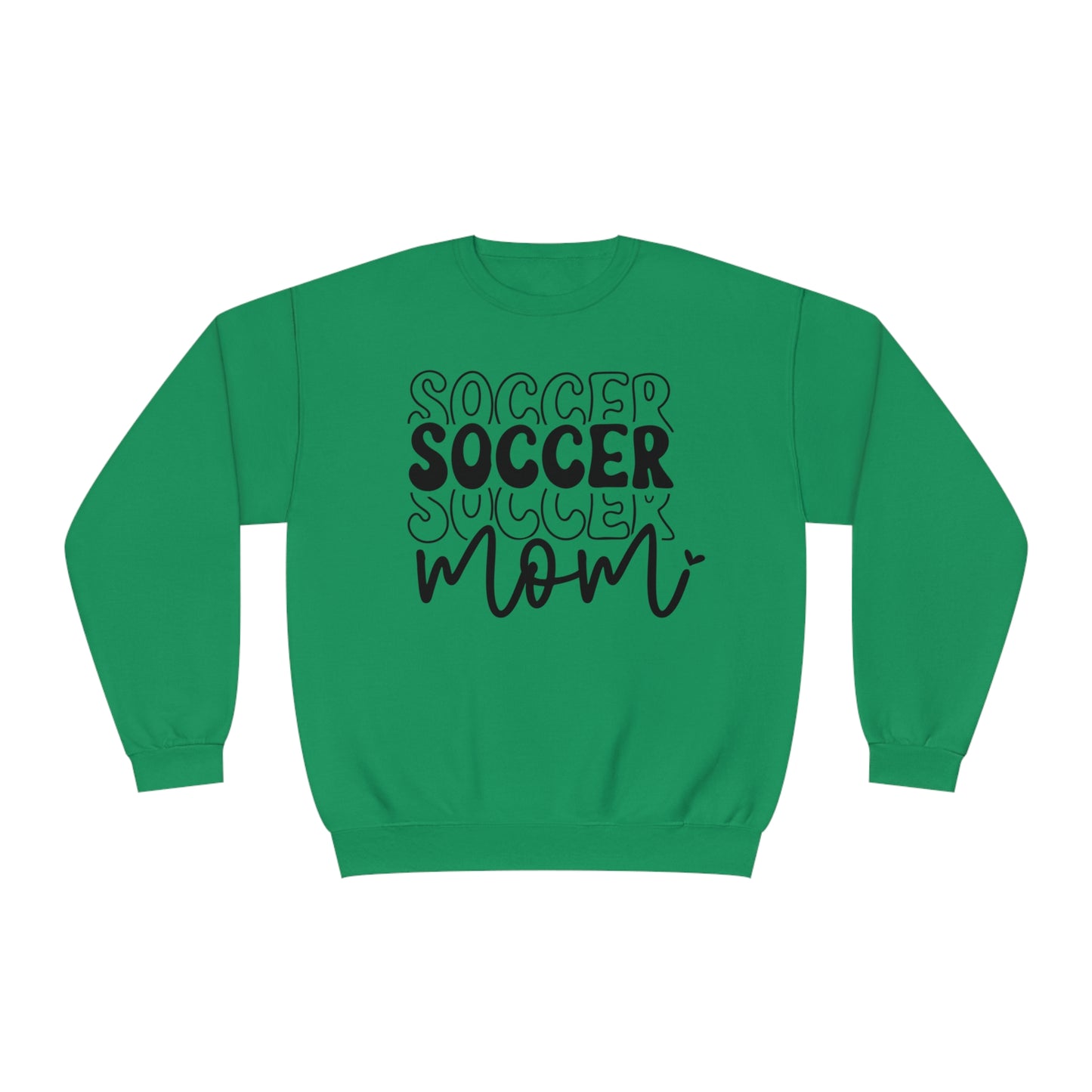 Stacked Soccer Mom NuBlend® Crewneck Sweatshirt