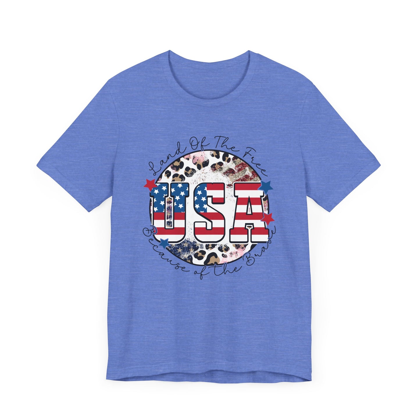 Land Of The Free Jersey Short Sleeve Tee