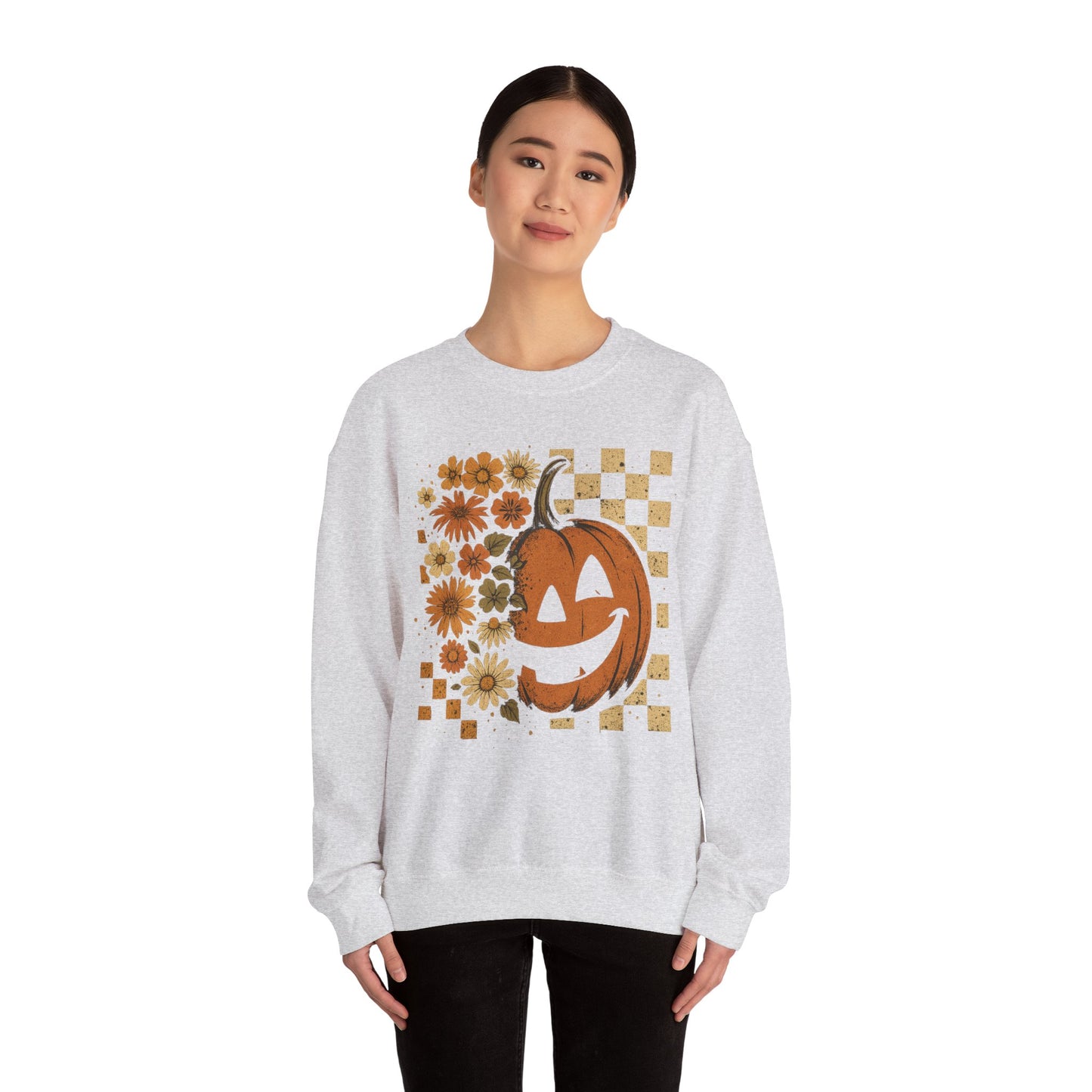 Vintage Jack-o’-lantern Heavy Blend™ Crewneck Sweatshirt