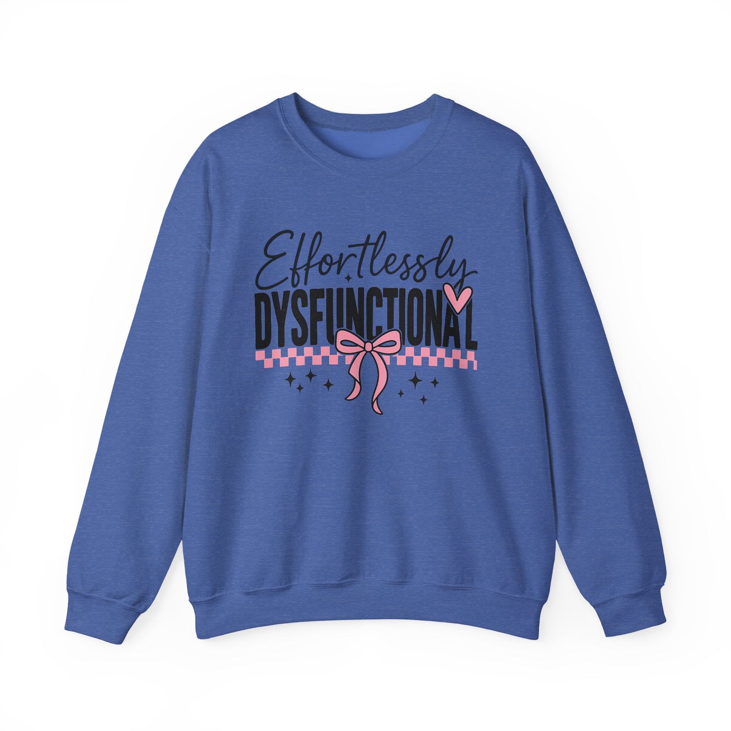 Effortlessly Dysfunctional Heavy Blend™ Crewneck Sweatshirt