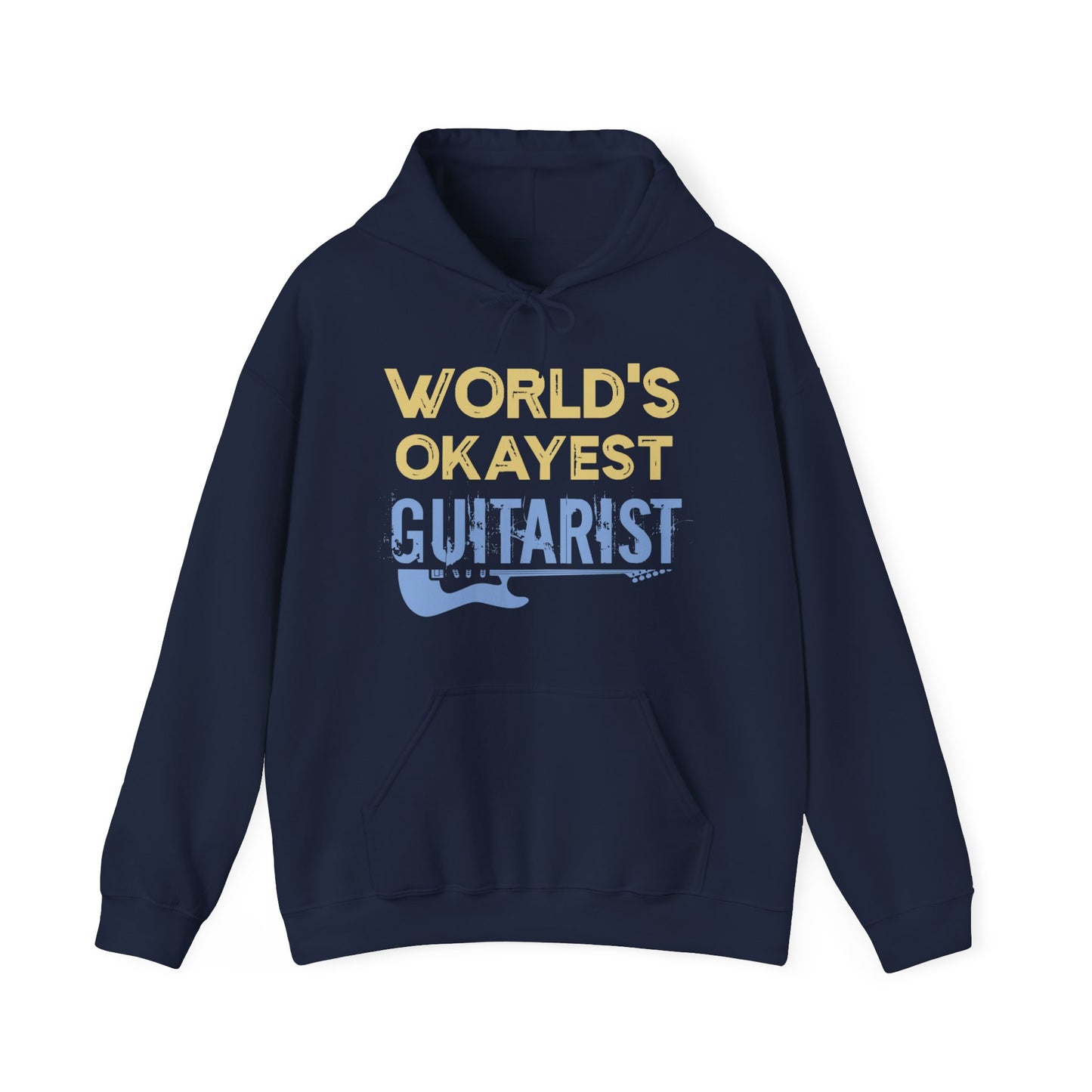 World’s Okayest Guitarist Heavy Blend™ Hooded Sweatshirt