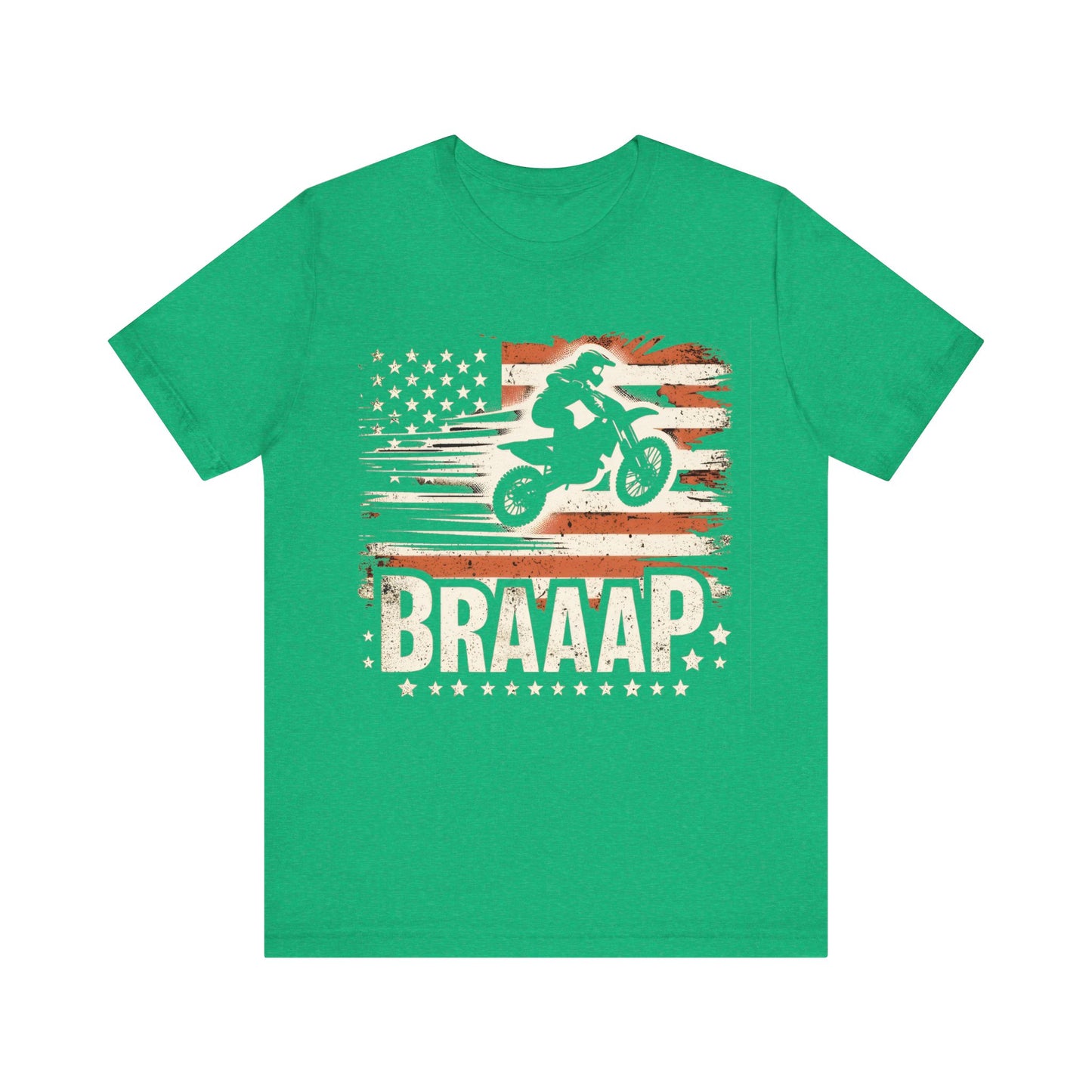 Braaap Flag Jersey Short Sleeve Tee