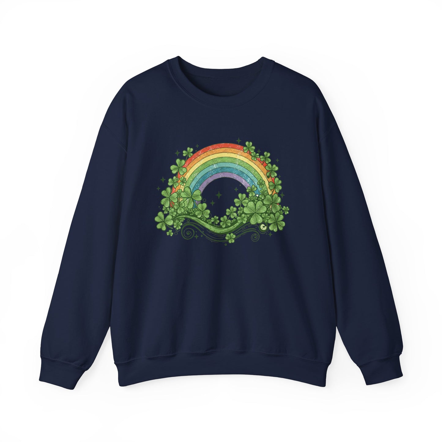 Lucky Rainbow Heavy Blend™ Crewneck Sweatshirt