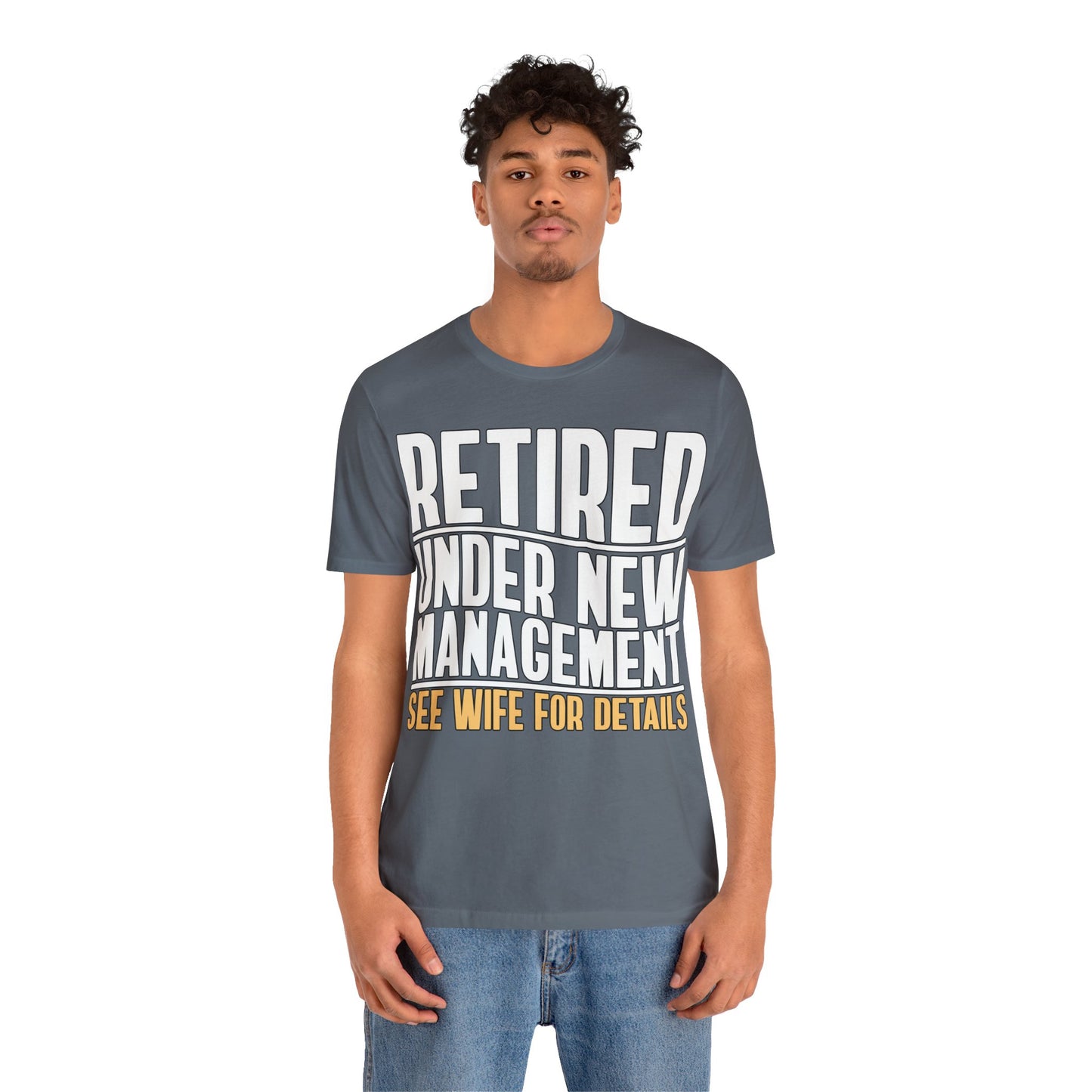 New Management Jersey Short Sleeve Tee