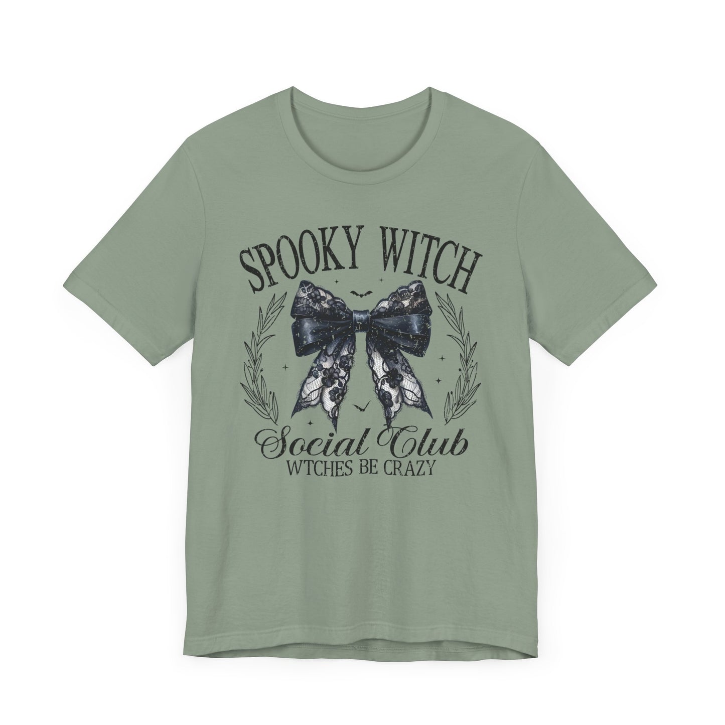 Spooky Witch Social Club Jersey Short Sleeve Tee