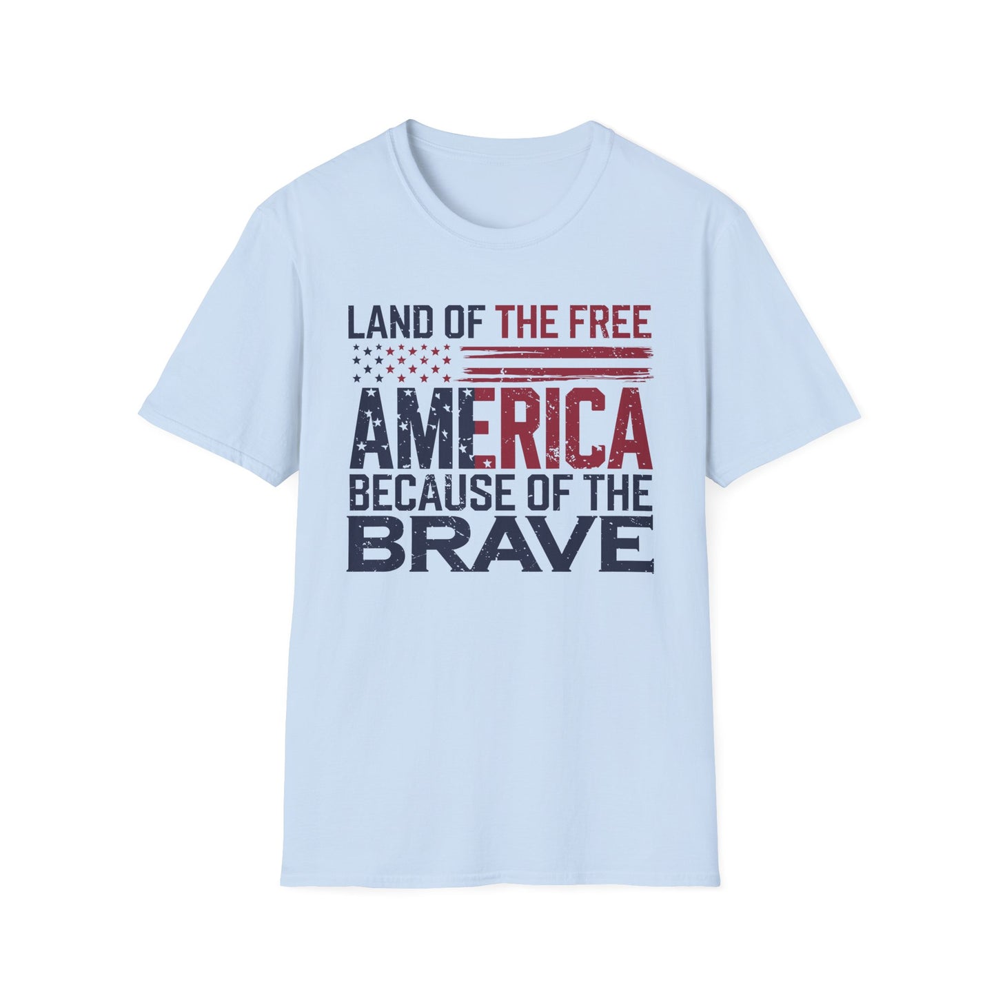 Land Of The Free Softstyle T-Shirt