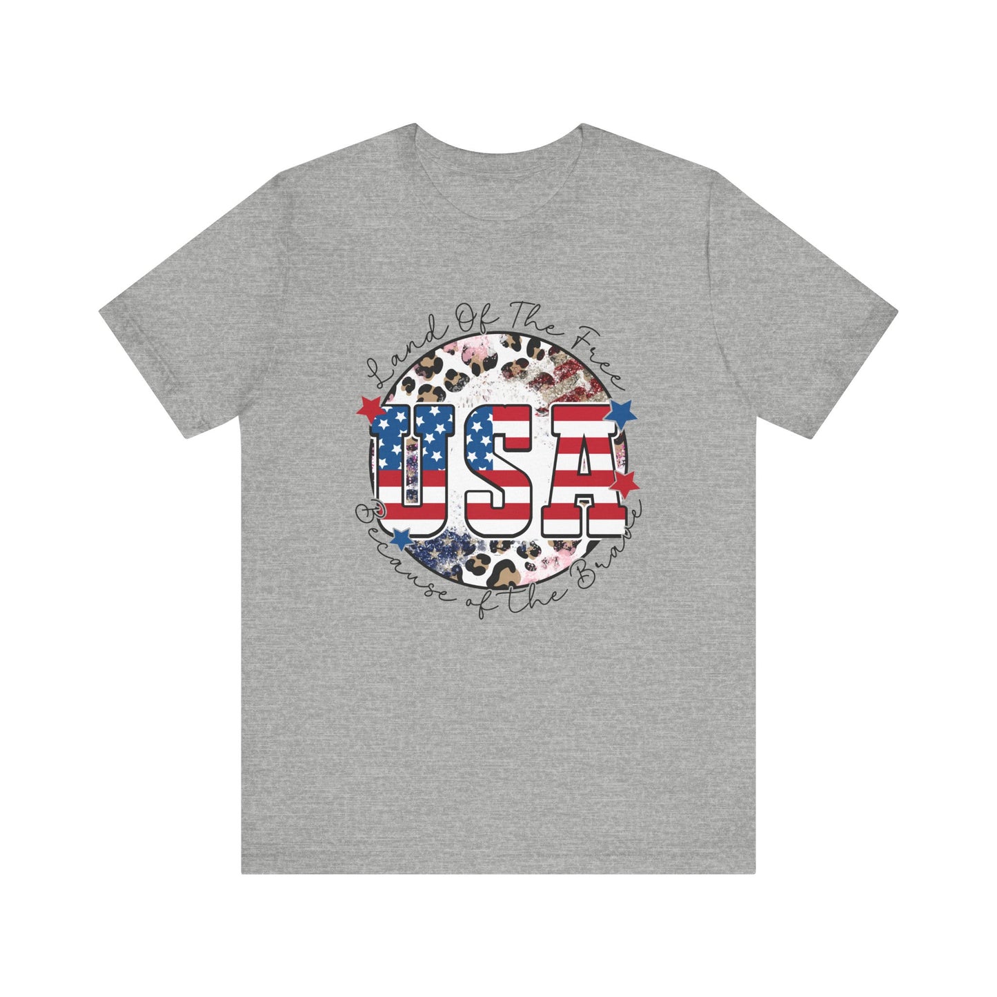 Land Of The Free Jersey Short Sleeve Tee
