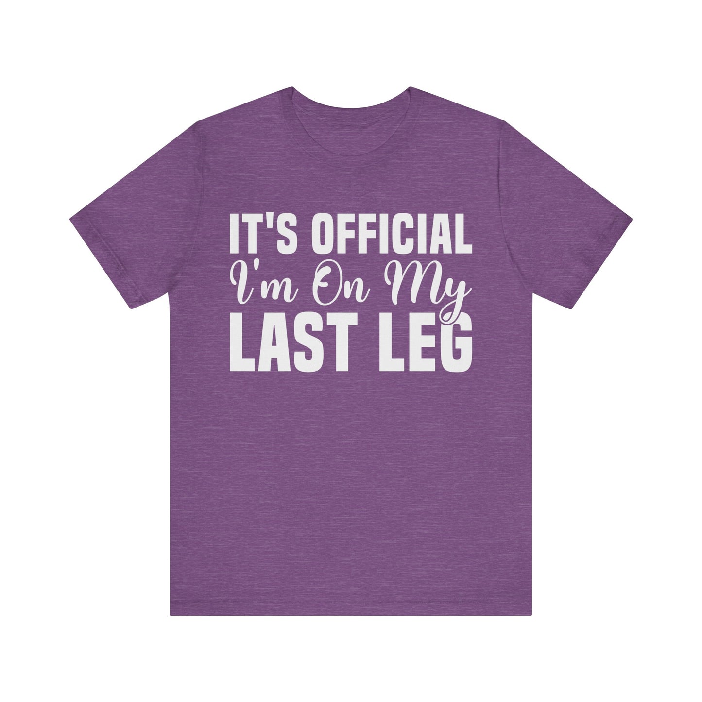 Last Leg Jersey Short Sleeve Tee