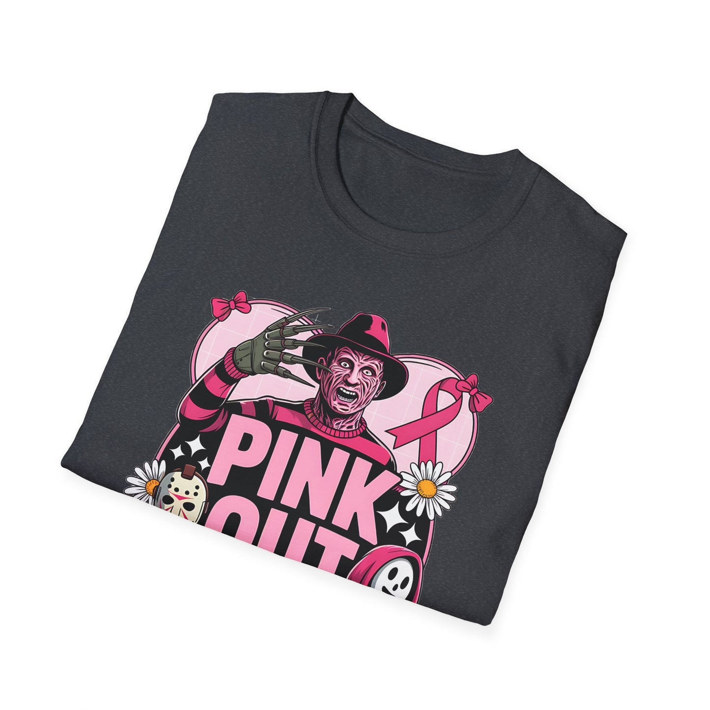 Spooky Pink Out Softstyle T-Shirt