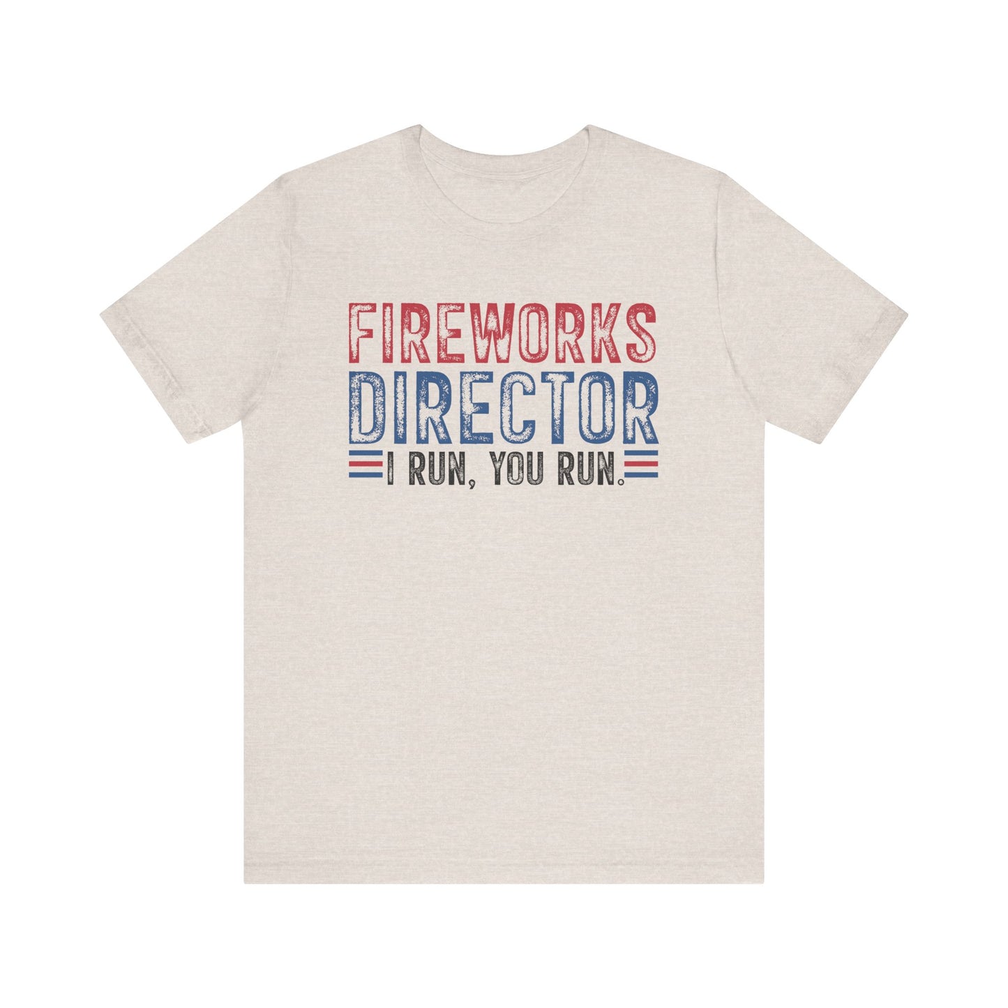 I Run You Run Jersey Short Sleeve Tee