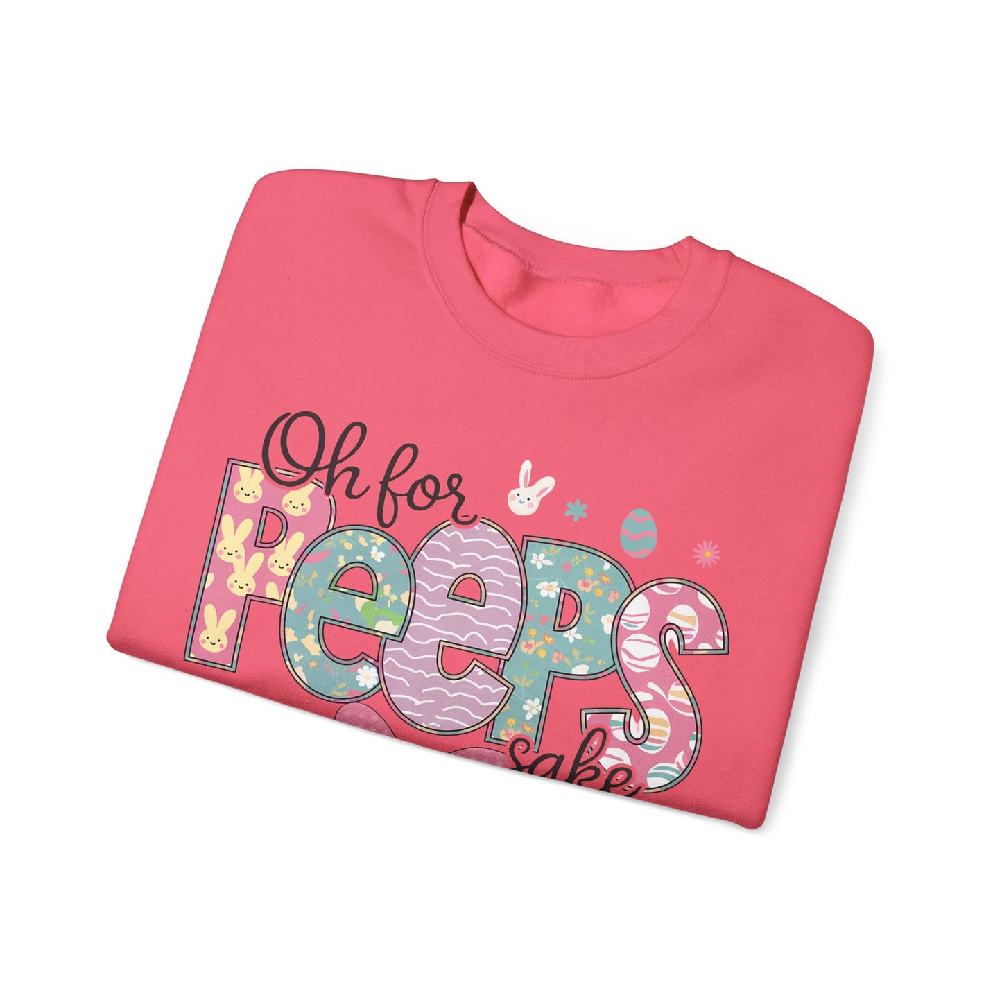 Oh For Peeps Sake Heavy Blend™ Crewneck Sweatshirt