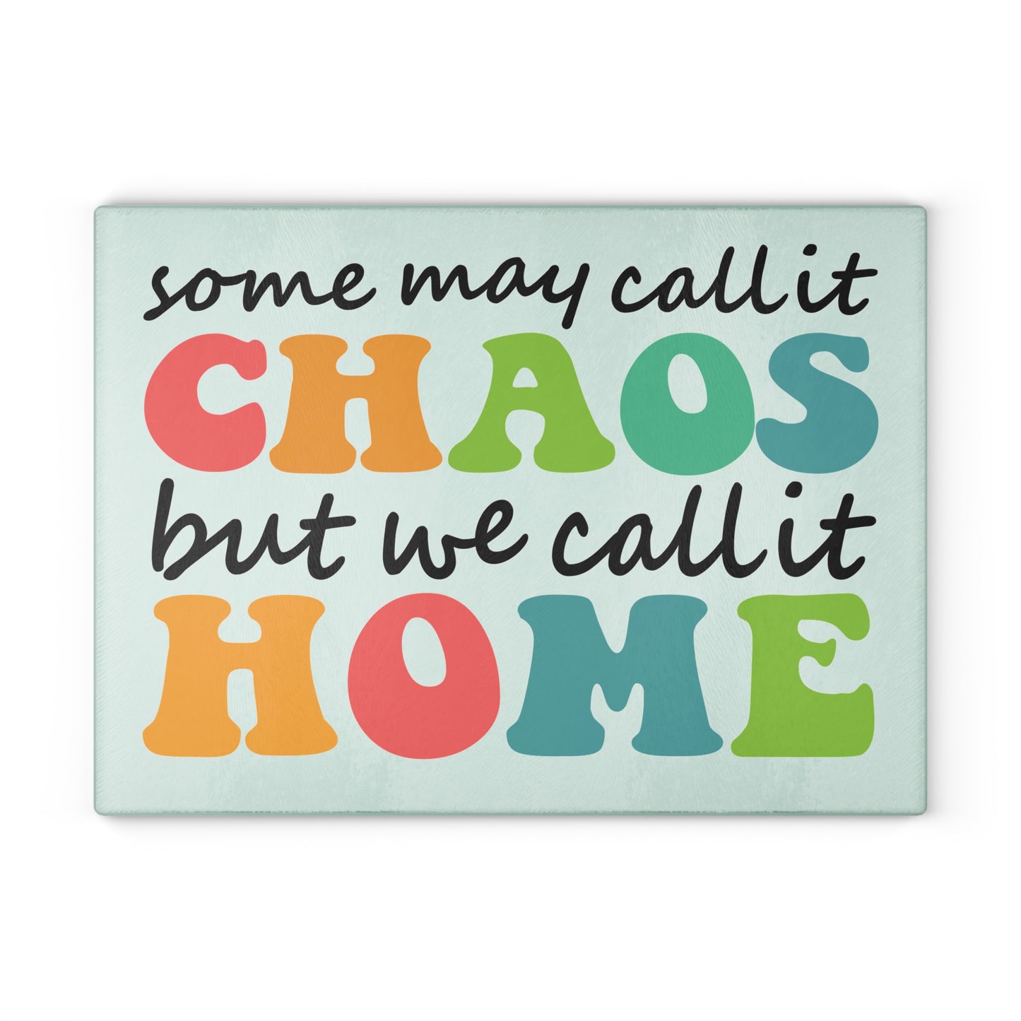 Call It Home Glass Cutting Board