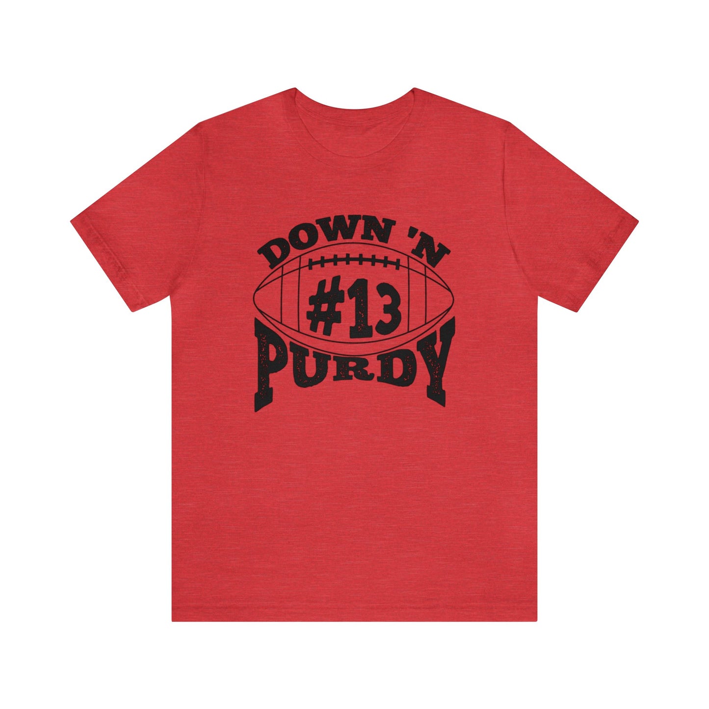 Down N Purdy Jersey Short Sleeve Tee