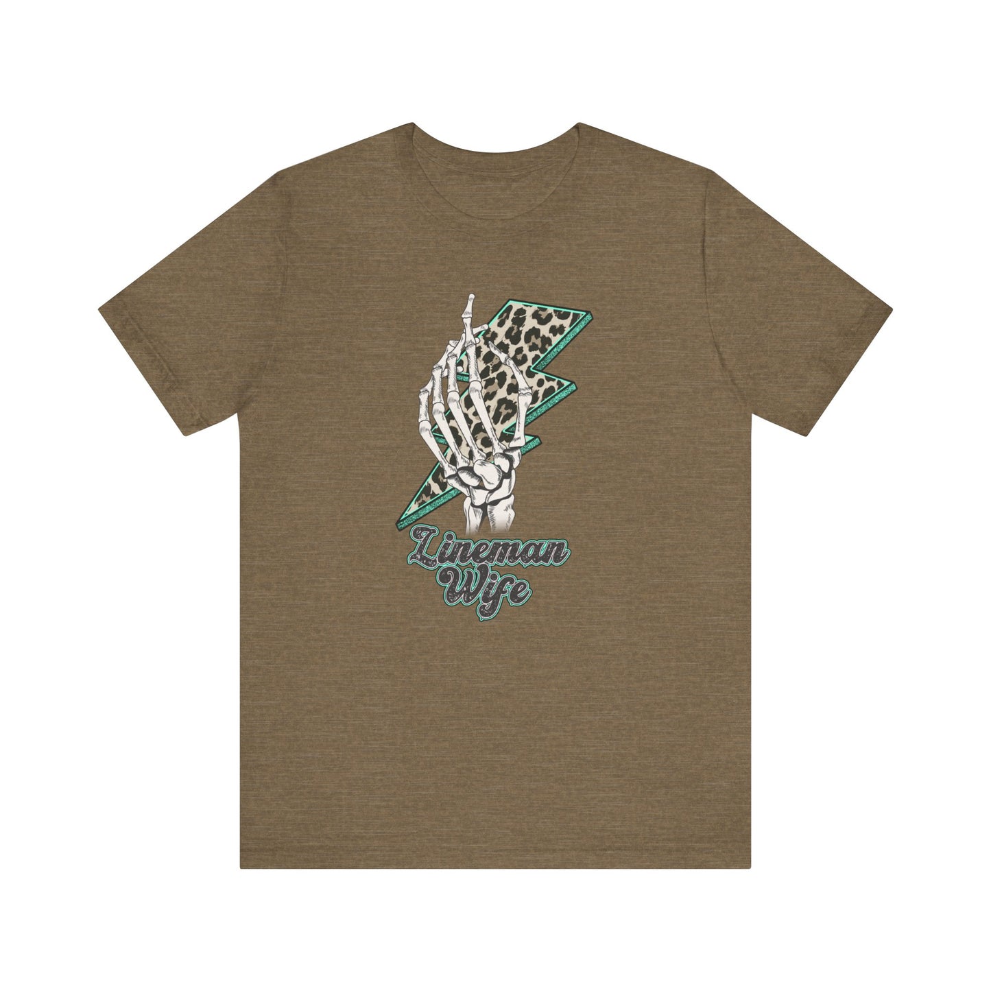 Lineman Wife Jersey Short Sleeve Tee