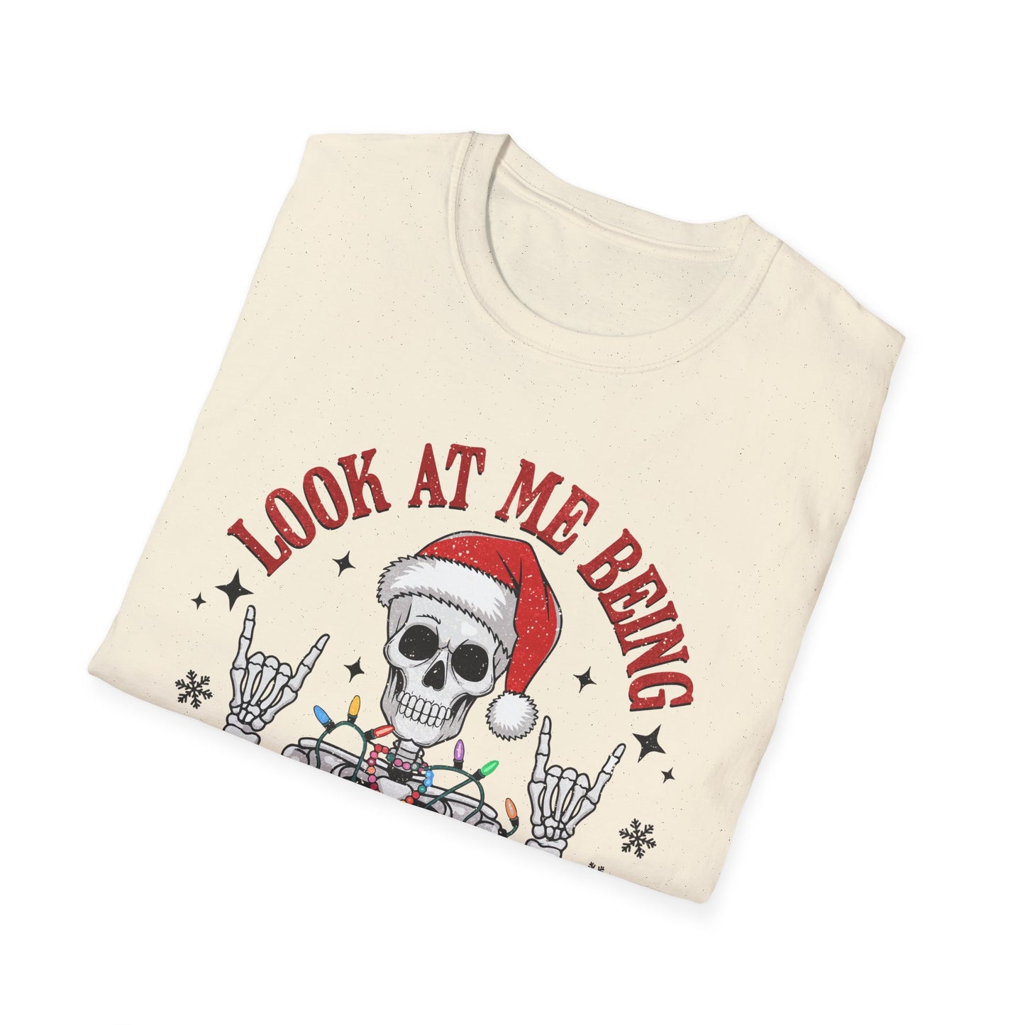 Festive Skellie Softstyle T-Shirt