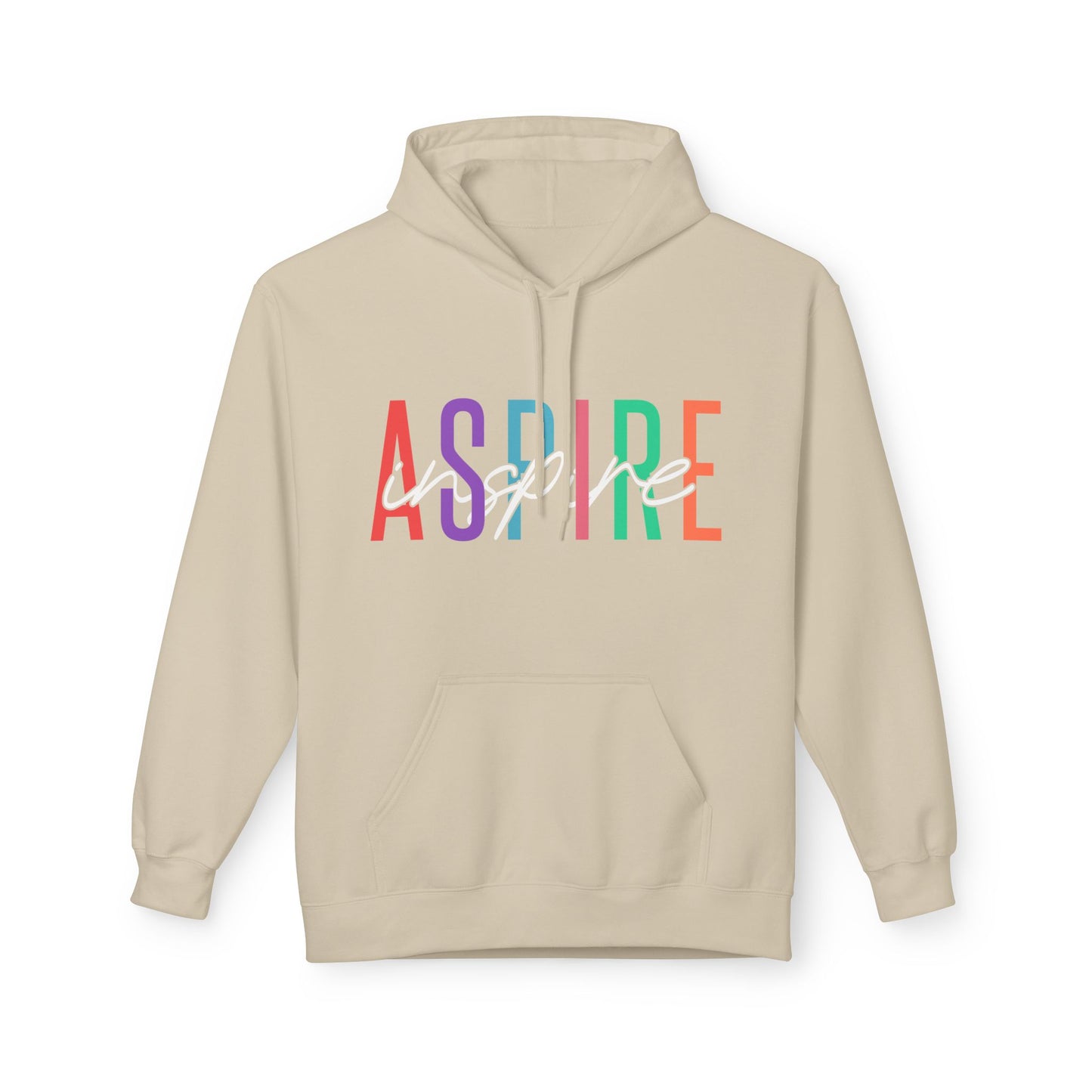 Aspire Inspire Midweight Softstyle Fleece Hoodie