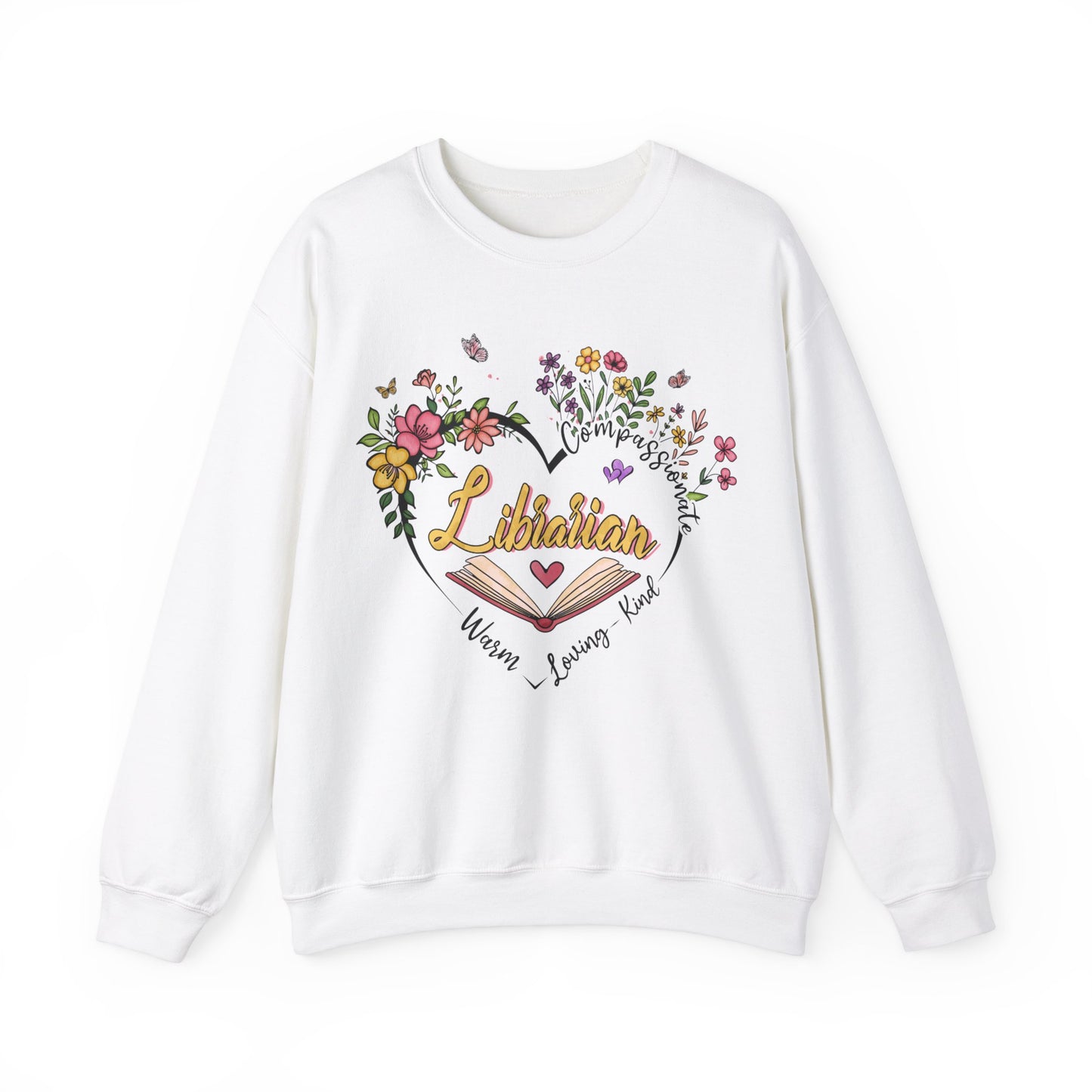 Librarian Heavy Blend™ Crewneck Sweatshirt