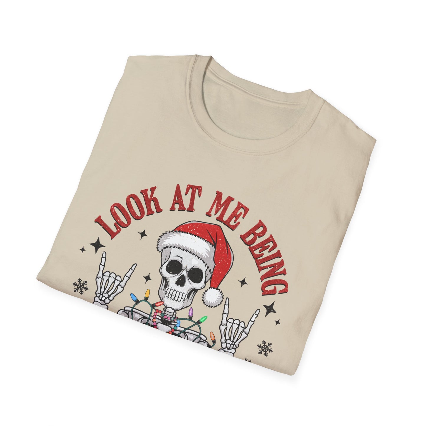 Festive Skellie Softstyle T-Shirt