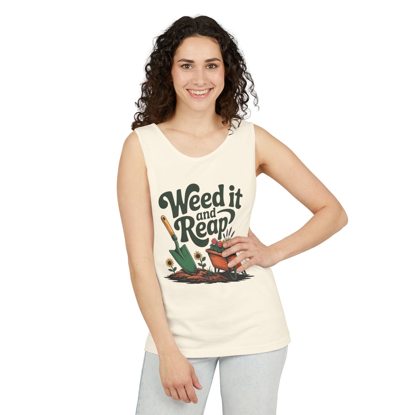 Weed It and Reap Garment-Dyed Tank Top