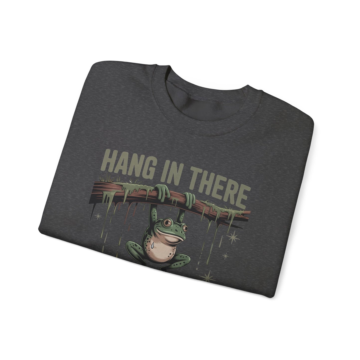 Hang In There Heavy Blend™ Crewneck Sweatshirt