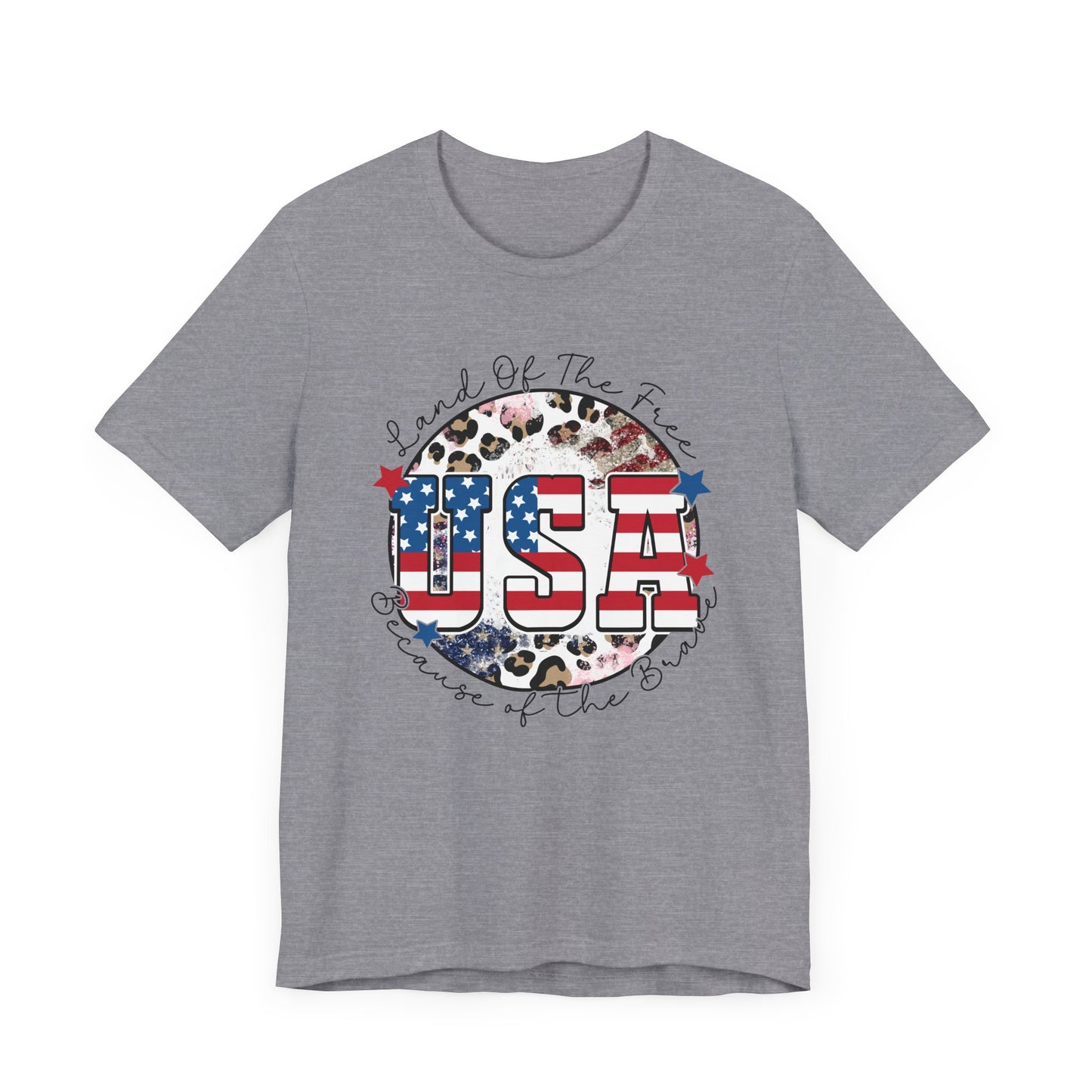 Land Of The Free Jersey Short Sleeve Tee