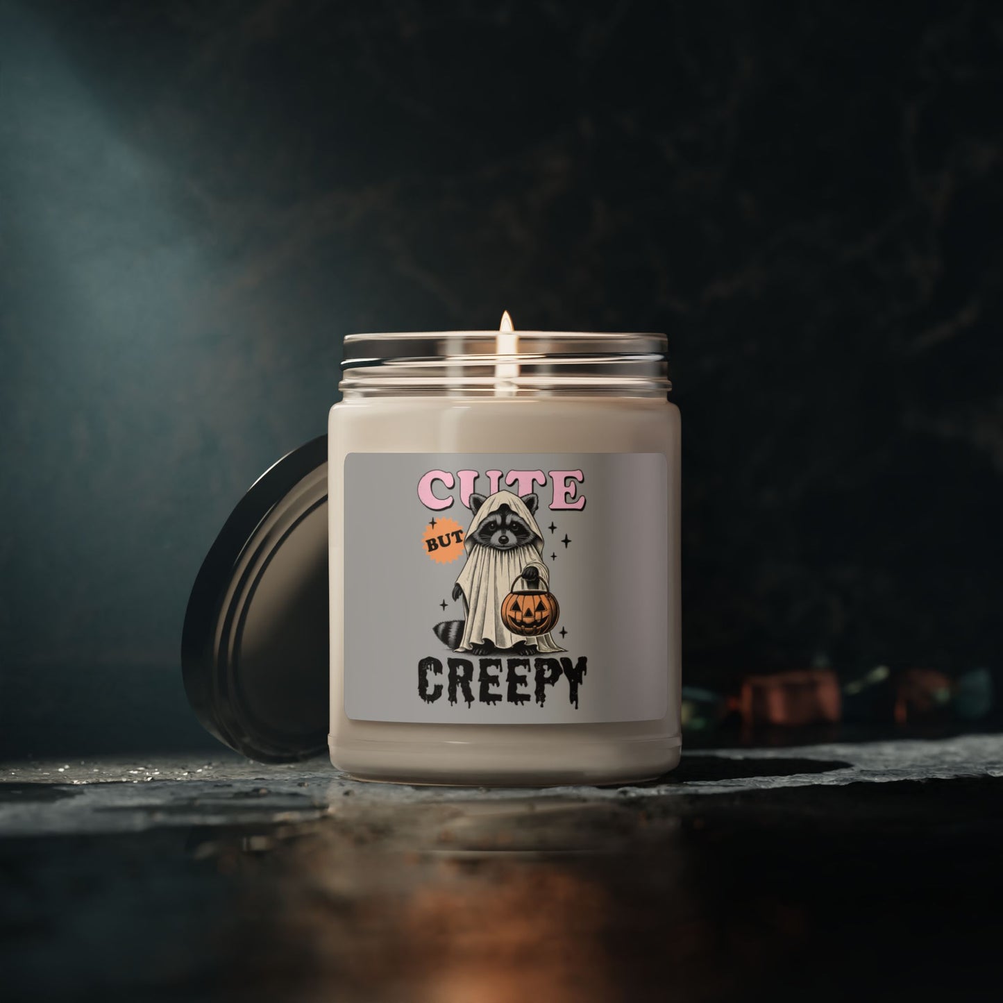 Cute But Creepy Scented Soy Candle, 9oz