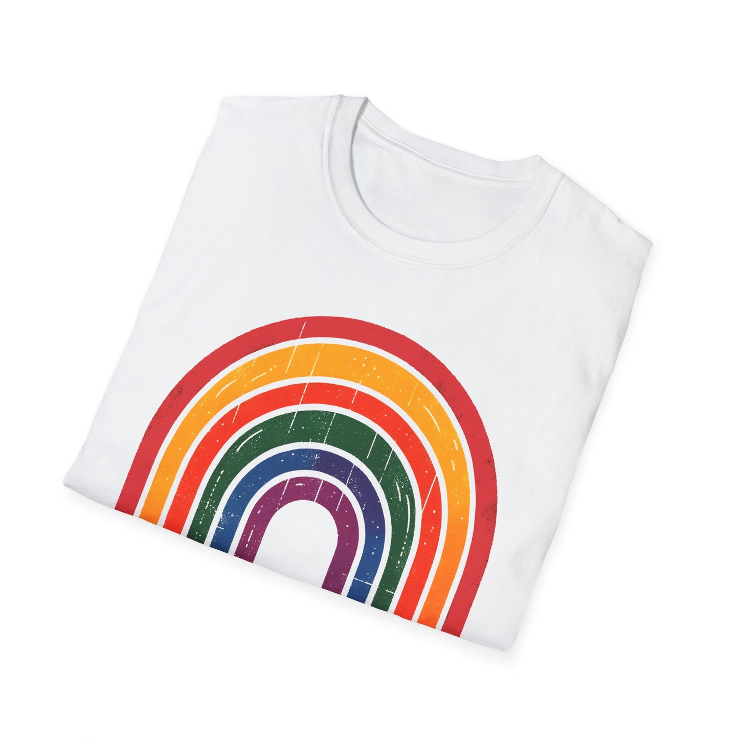 Be Kind Rainbow Softstyle T-Shirt