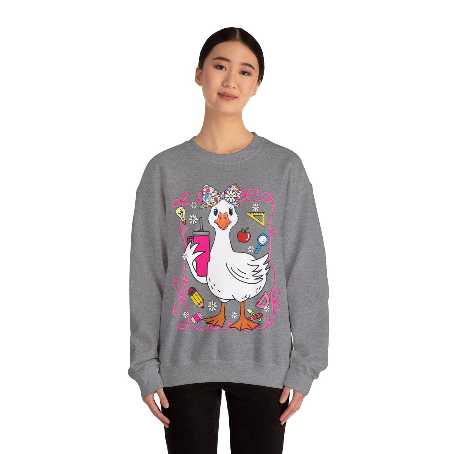 Teacher Goose Heavy Blend™ Crewneck Sweatshirt