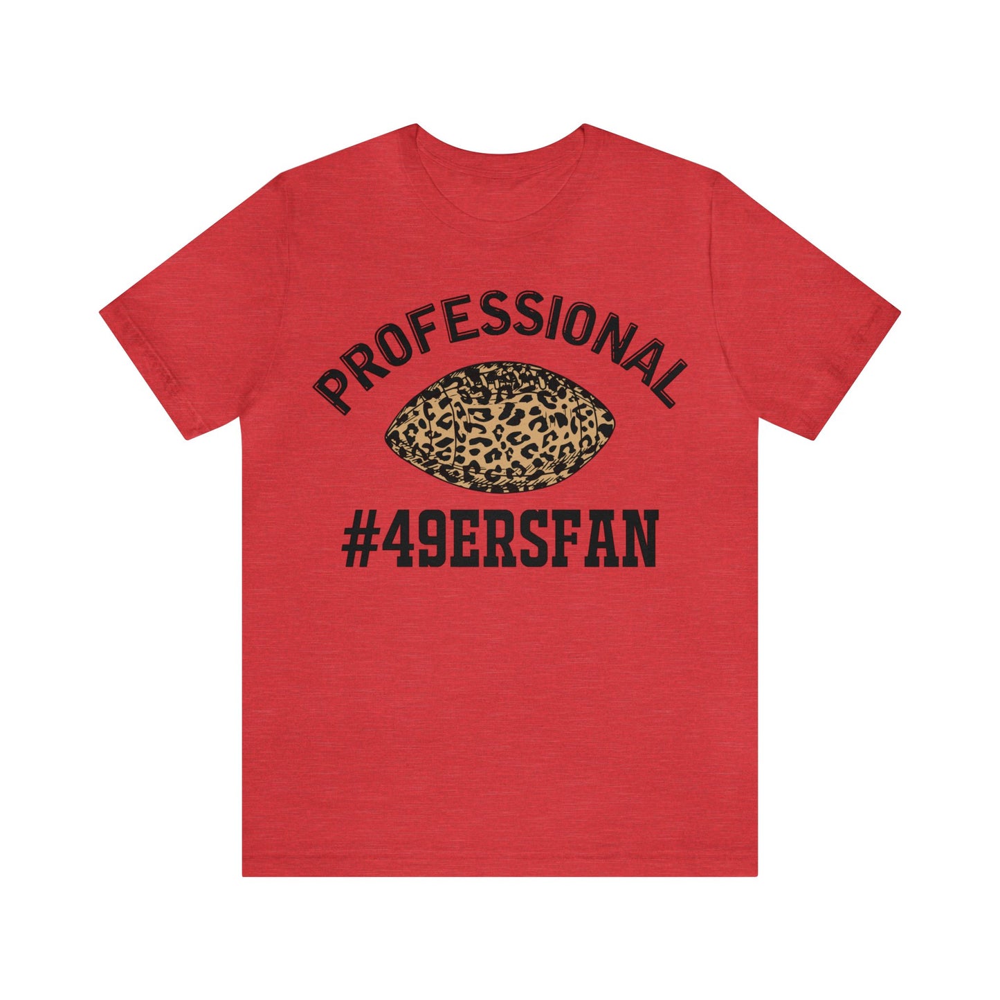 Professional 49ers Fan Jersey Short Sleeve Tee