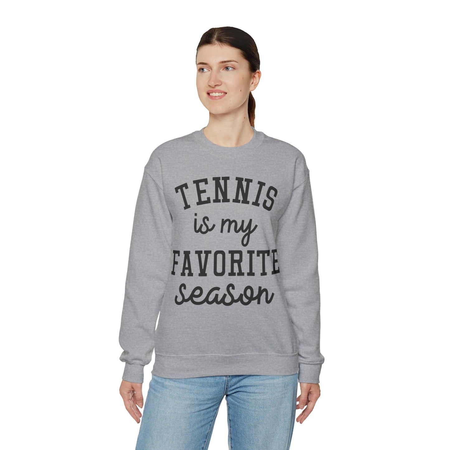 Tennis Season Heavy Blend™ Crewneck Sweatshirt