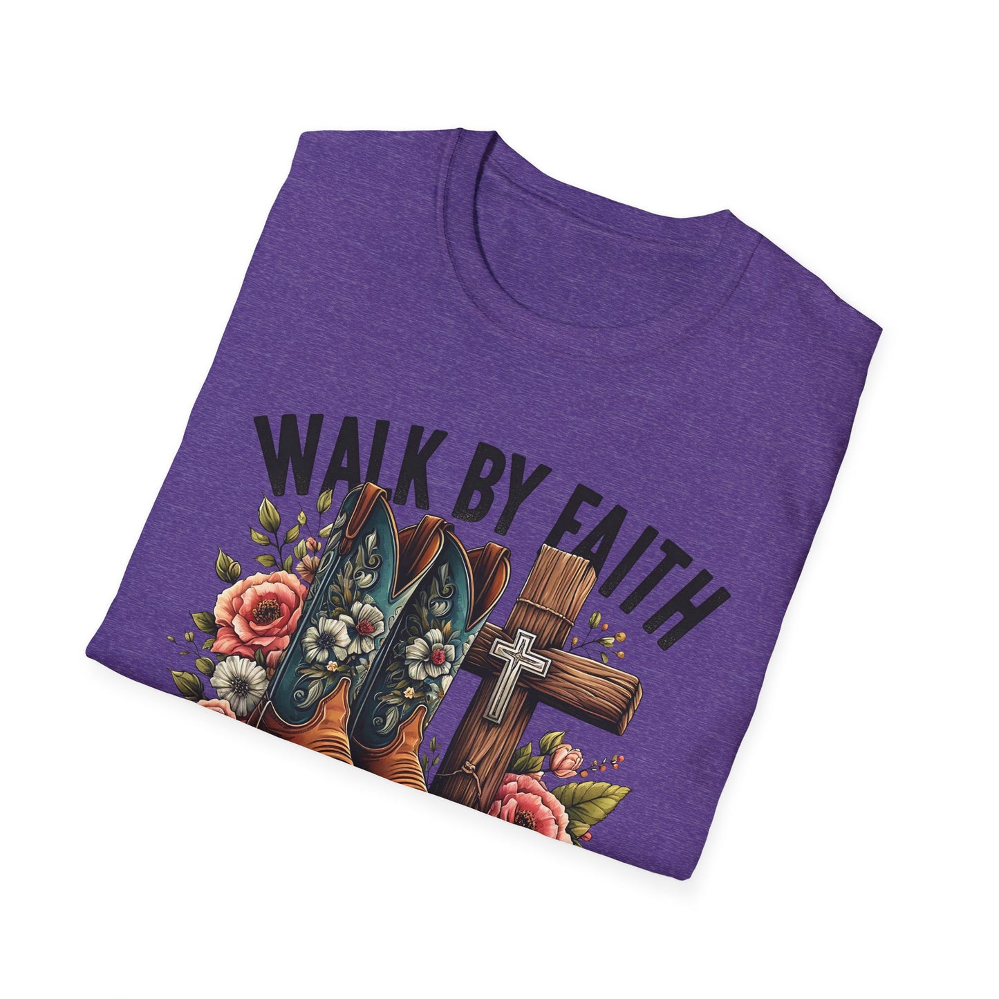 Walk By Faith Even When You Cannot See Softstyle T-Shirt