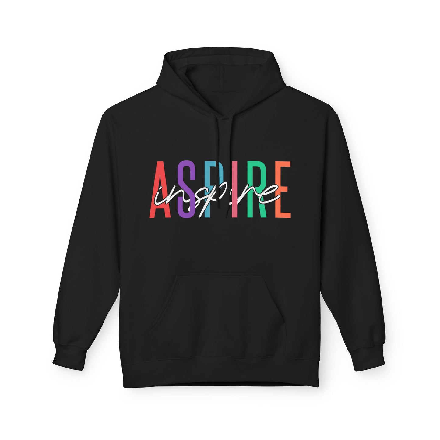 Aspire Inspire Midweight Softstyle Fleece Hoodie