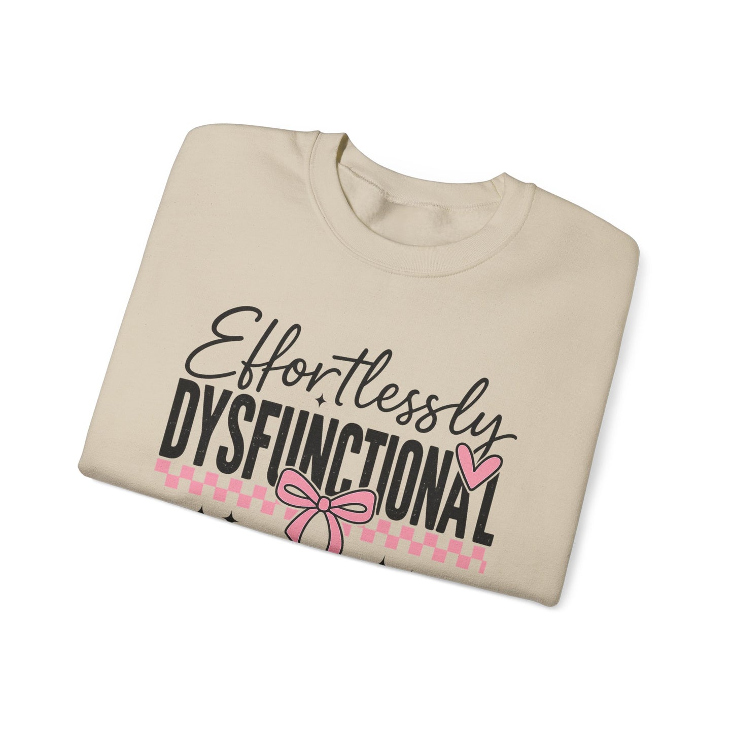 Effortlessly Dysfunctional Heavy Blend™ Crewneck Sweatshirt