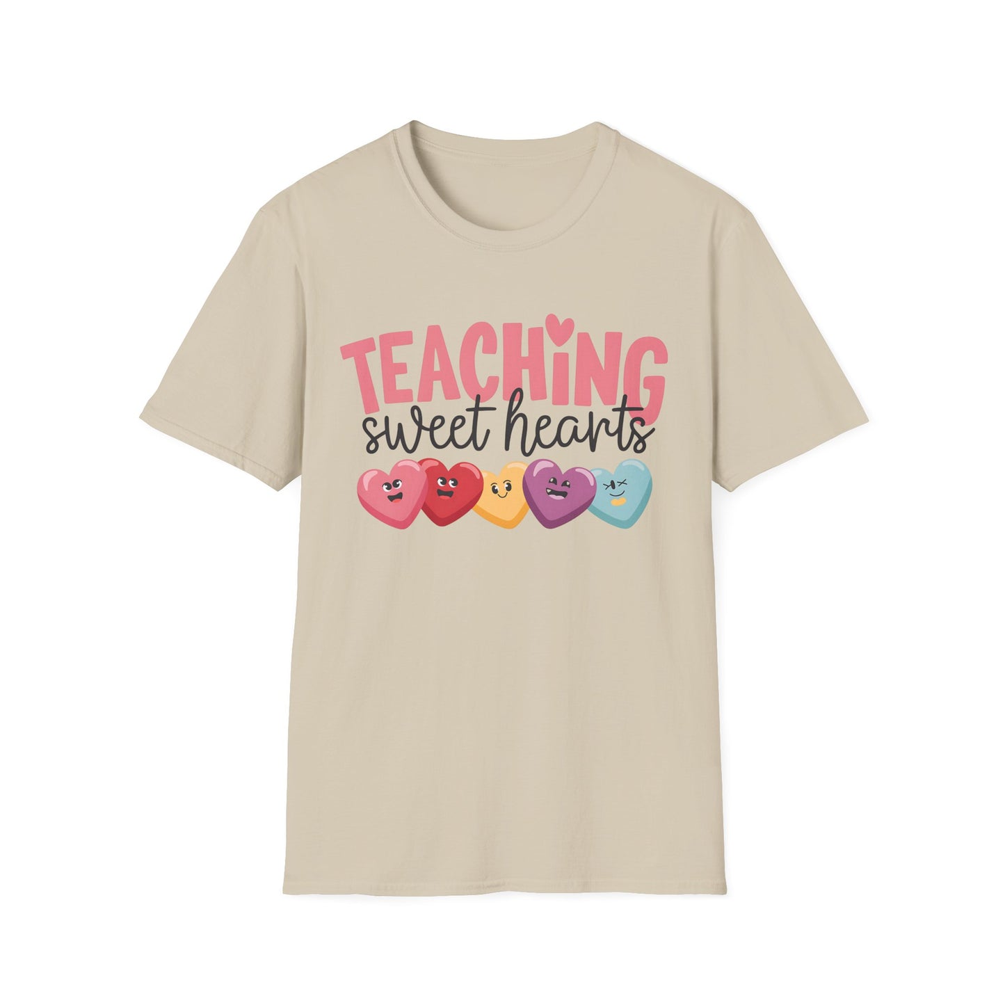 Teaching Sweet Hearts Softstyle T-Shirt