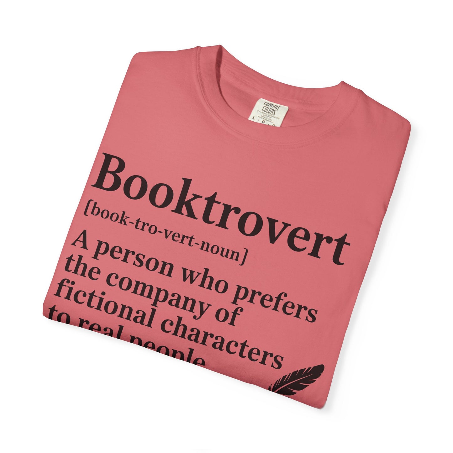 Booktrovert Garment-Dyed T-shirt